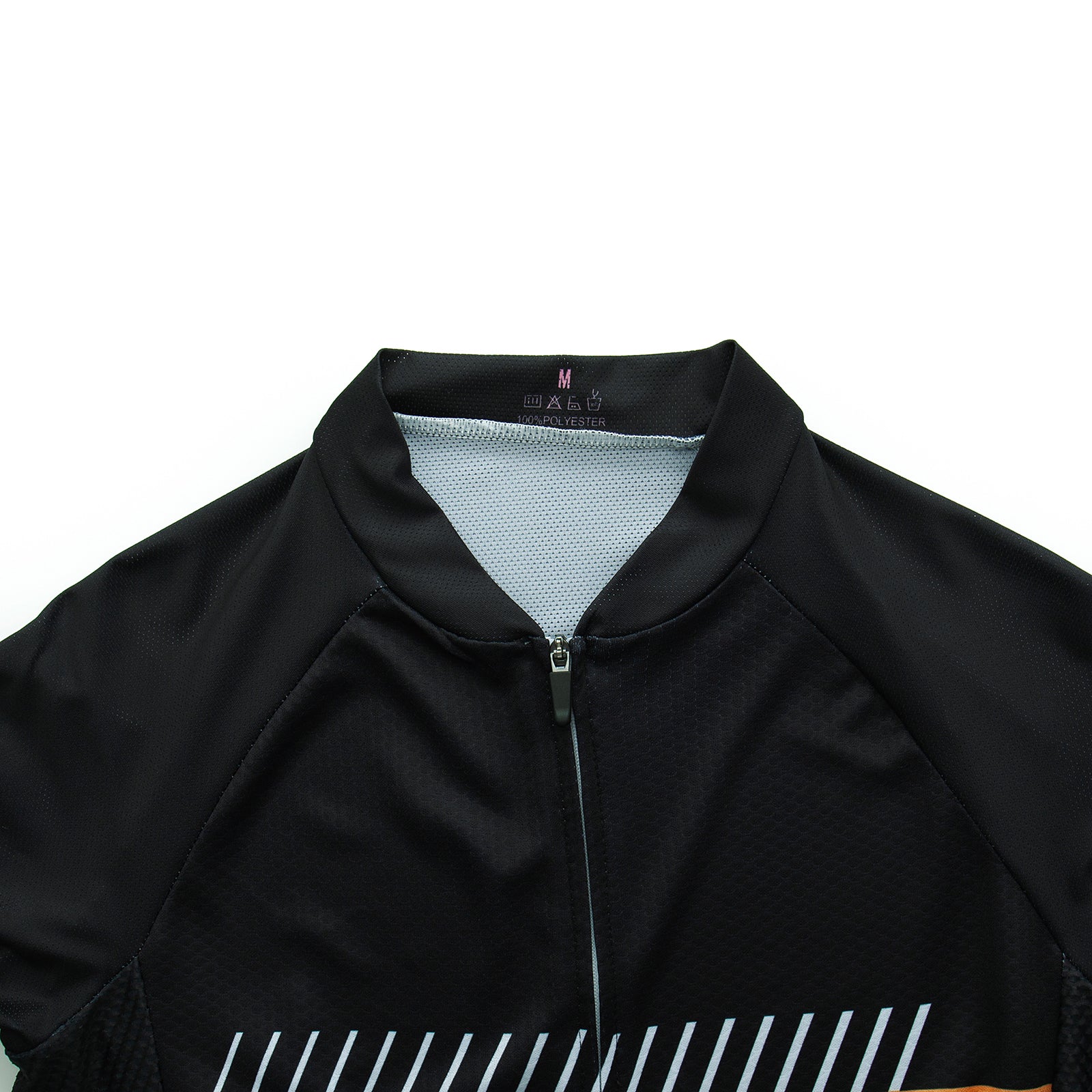 Black Wizo cycling jersey for women