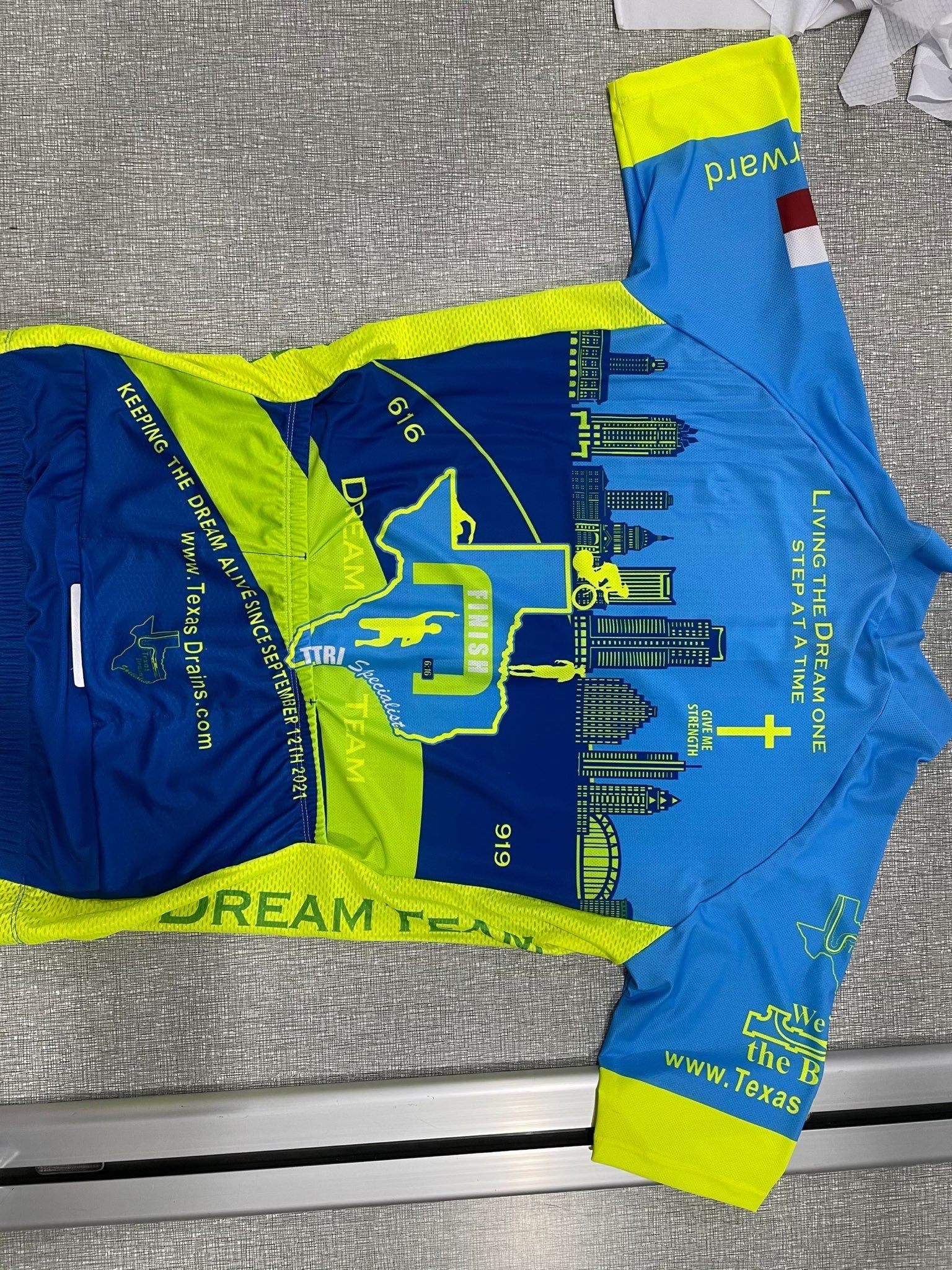 Dream-Team Summer Cycling Long Jersey