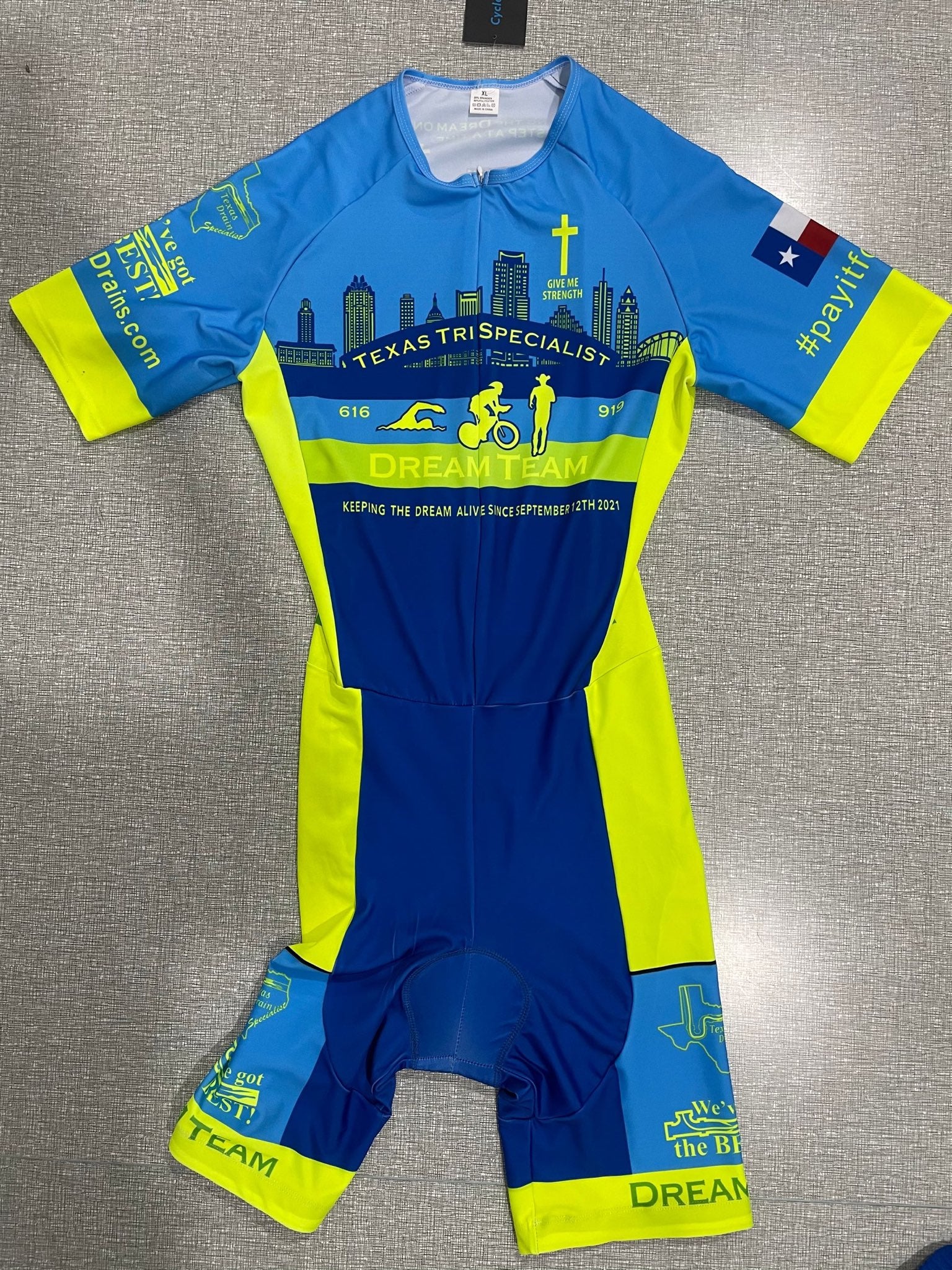 Dream-Team Summer Triathlon 1 piece suit