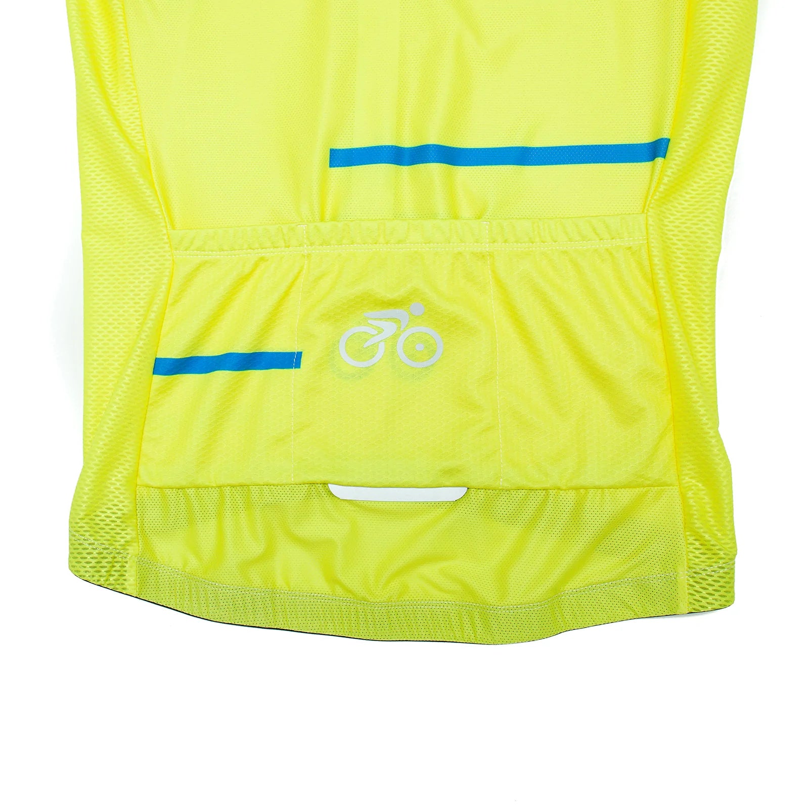 Yellow Cycling jersey for women