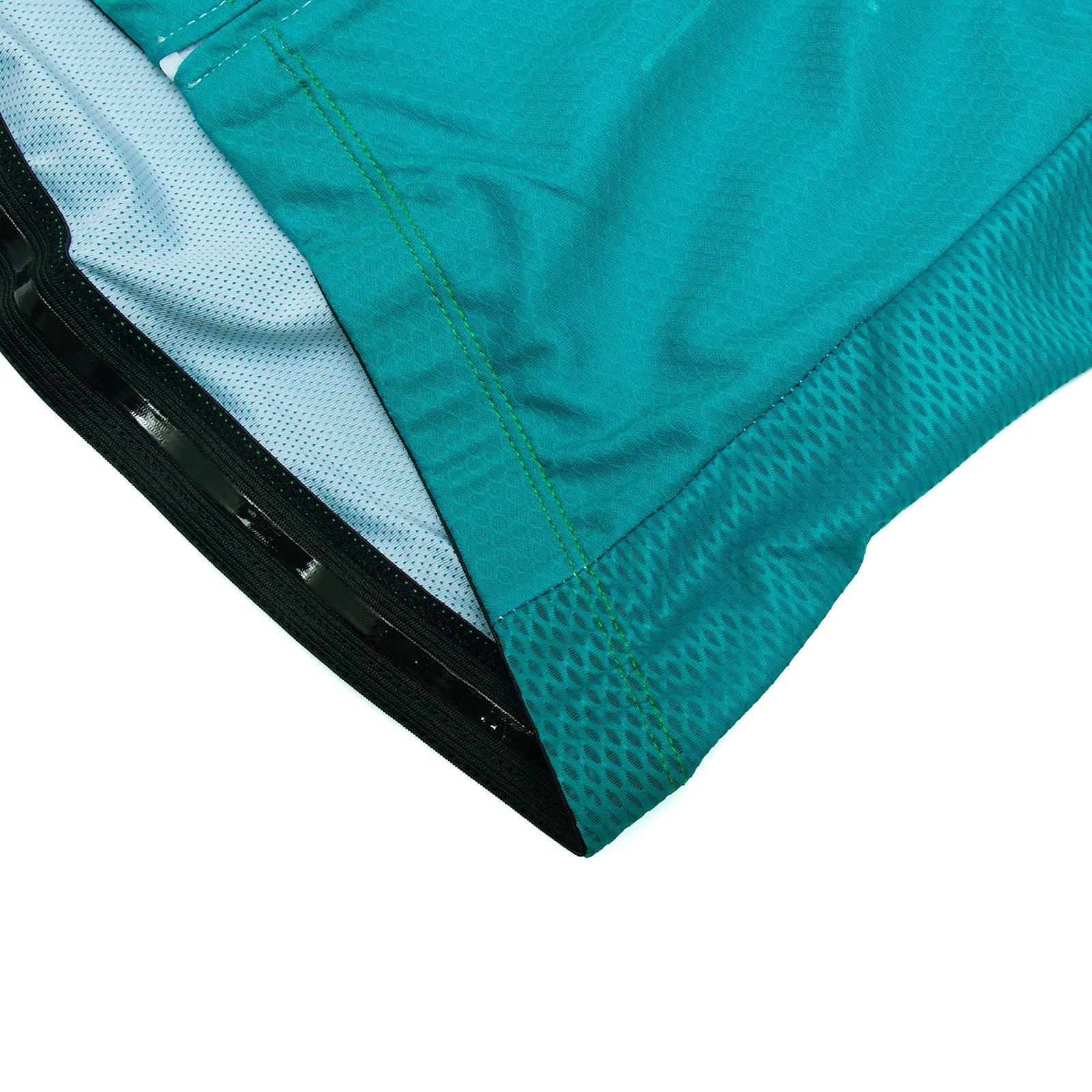 Light blue paint splash cycling jersey for women