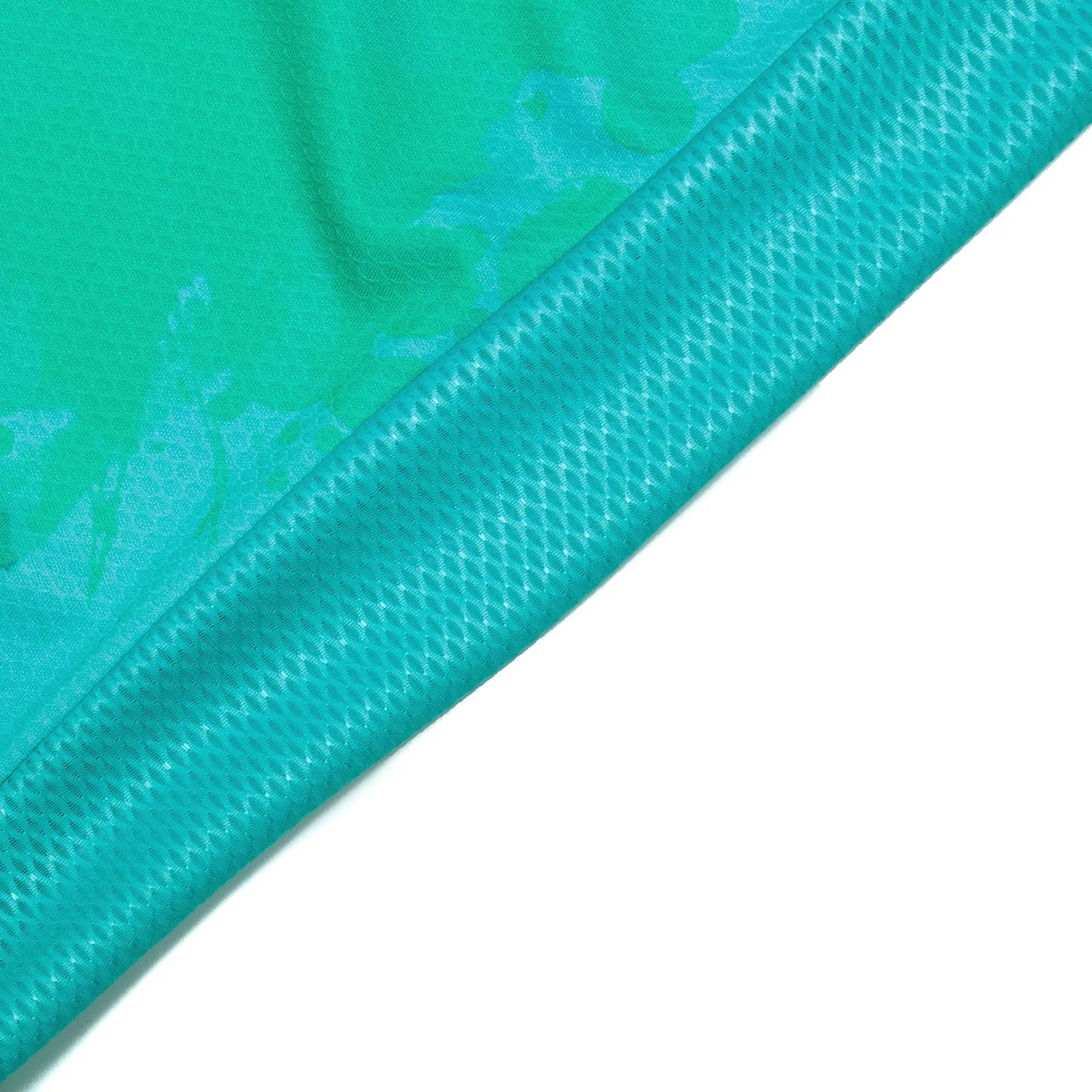 Black green paint splash cycling jersey for women