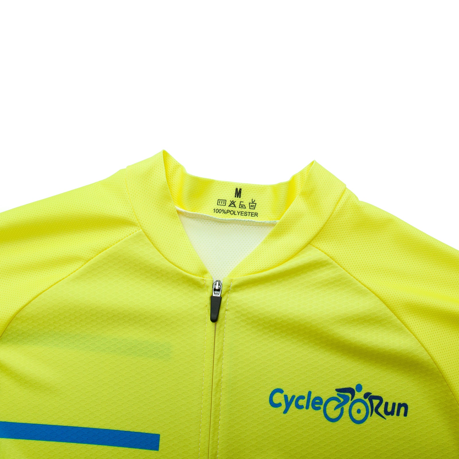Yellow Long Sleeve Cycling jersey