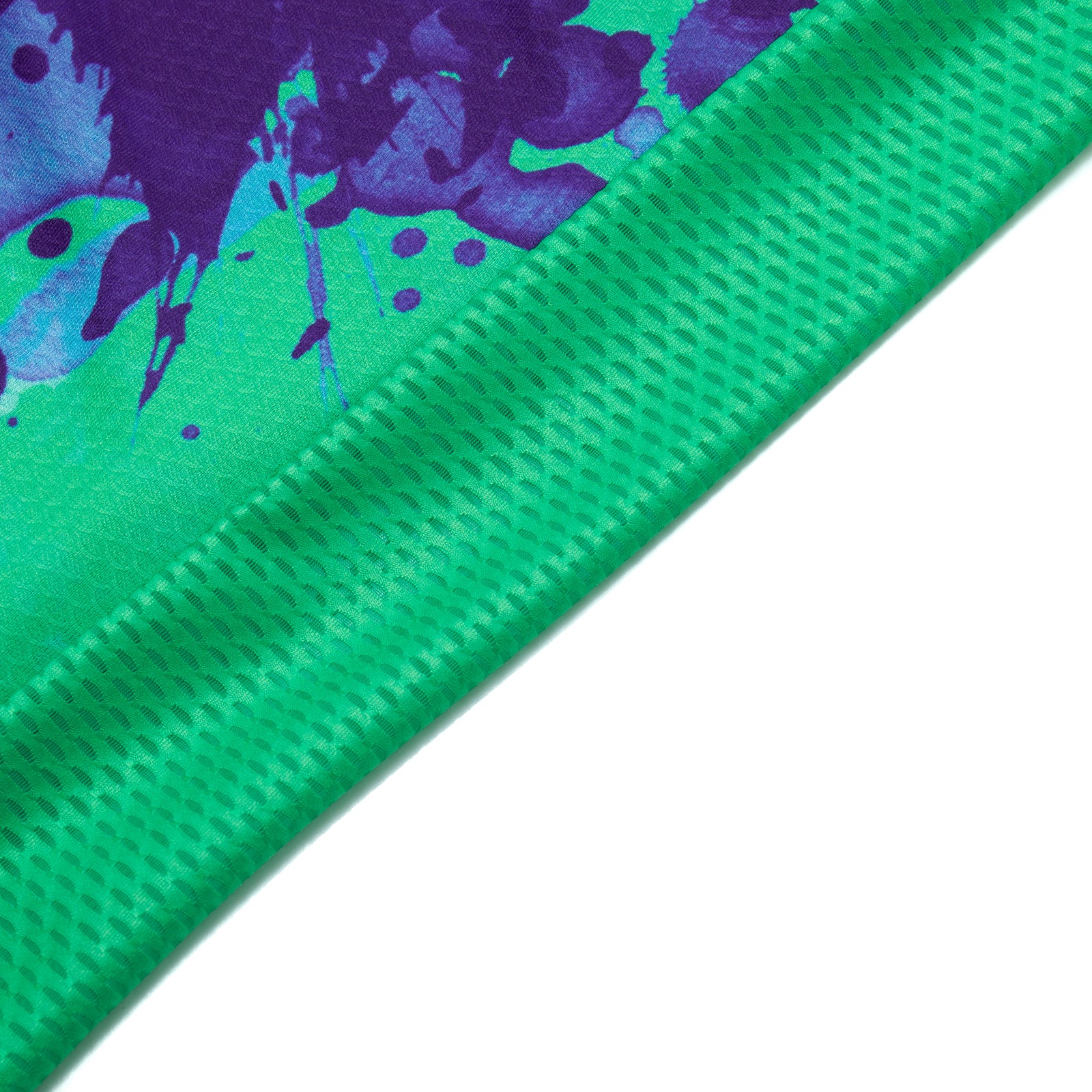 Green blue paint splash Long Sleeve cycling jersey