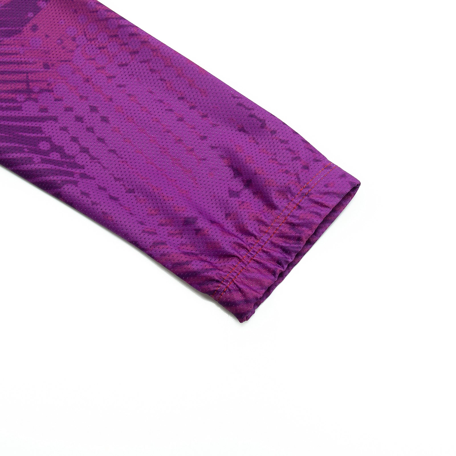 Long Sleeve Cycling Jersey Blue Design