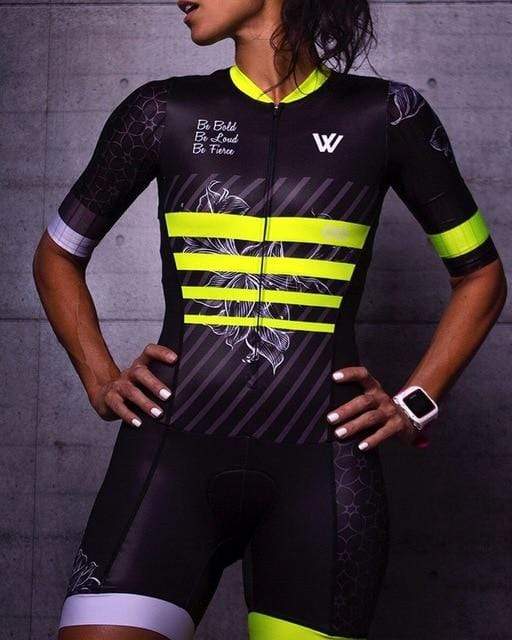 Women triathlon suit sets Pink - Cycle-Run