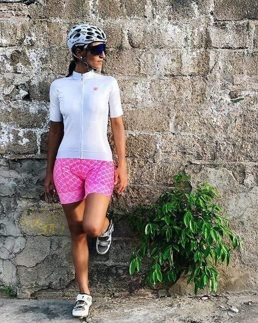 Women triathlon suit sets Pink - Cycle-Run