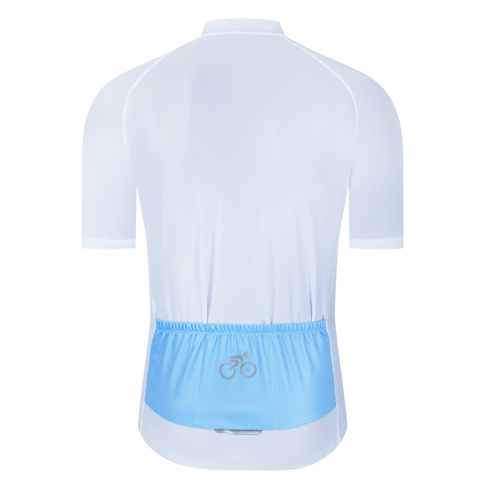 White Wizo cycling jersey