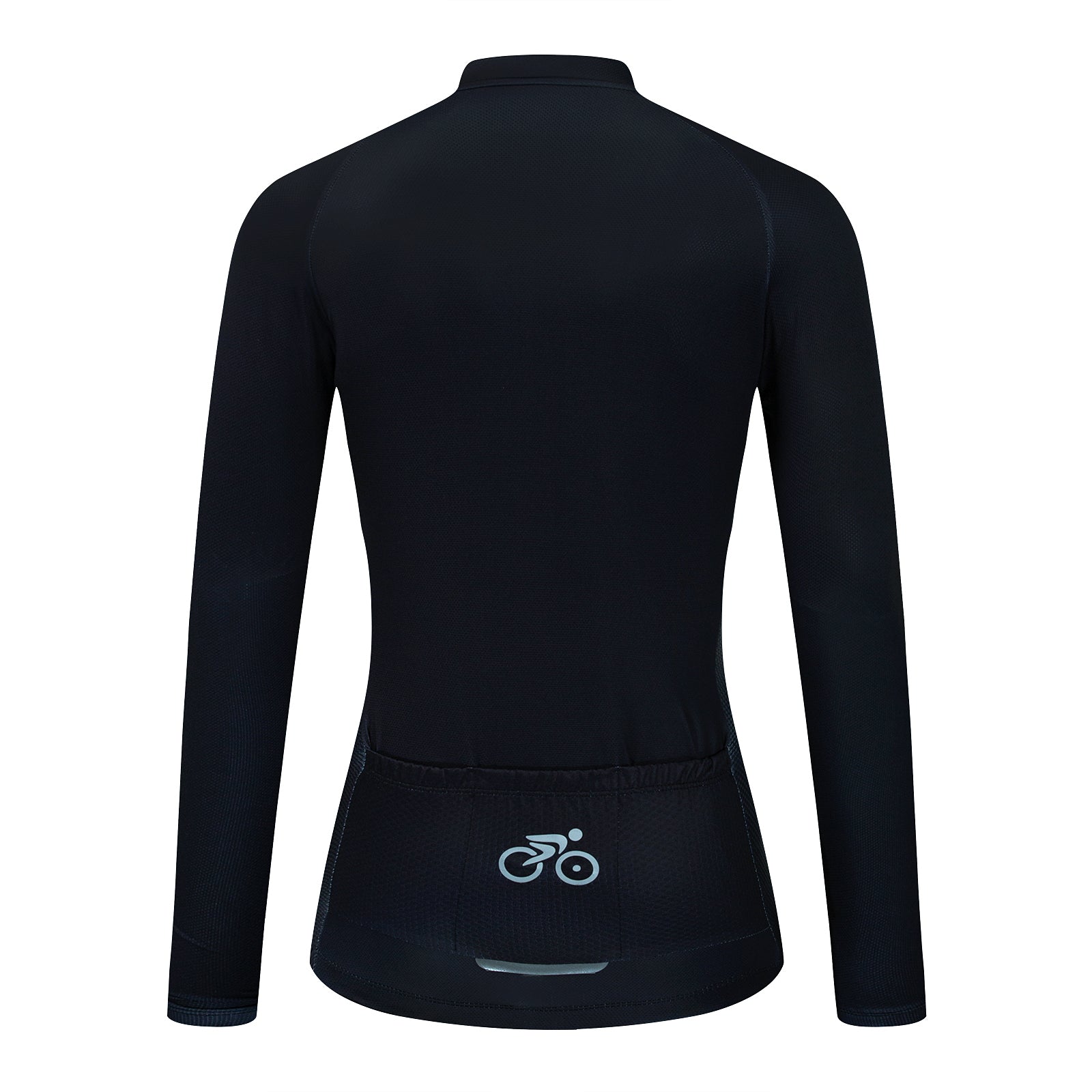 Black Wizo Long Sleeve cycling jersey