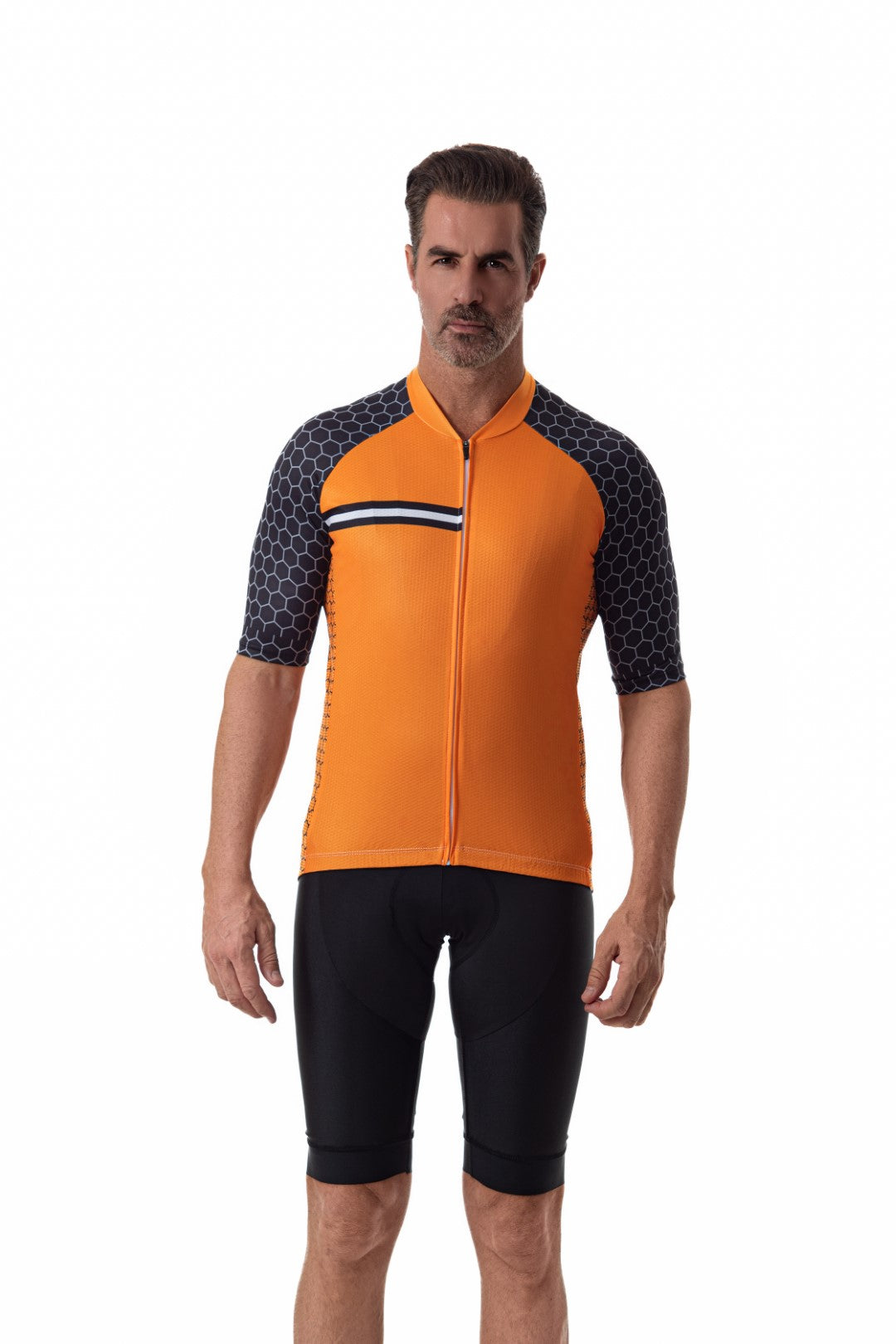 Caf&eacute; Du Cycliste Angeline Short Sleeve Jersey Men - Navy/white