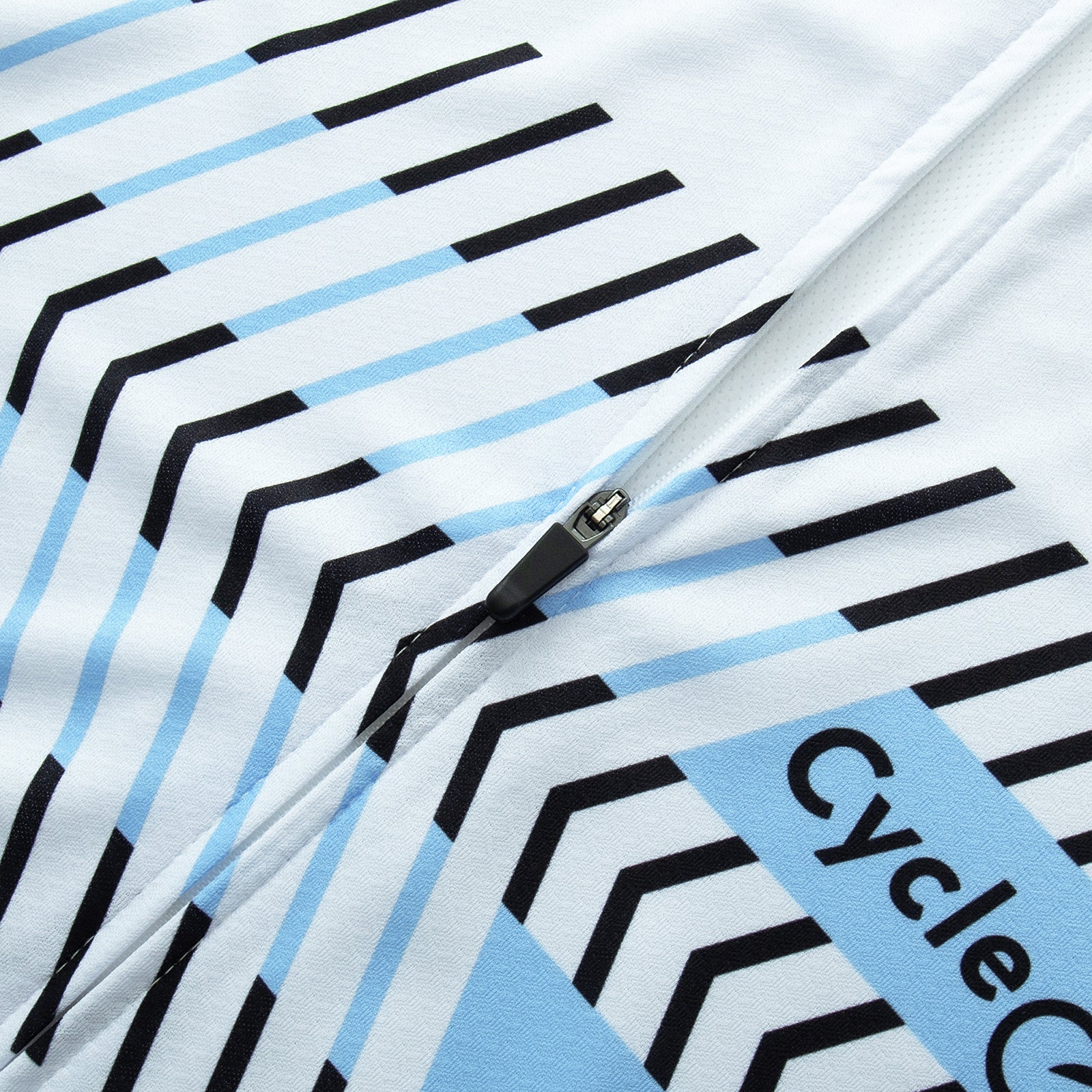 White Sleeveless cycling jersey for Men and Women