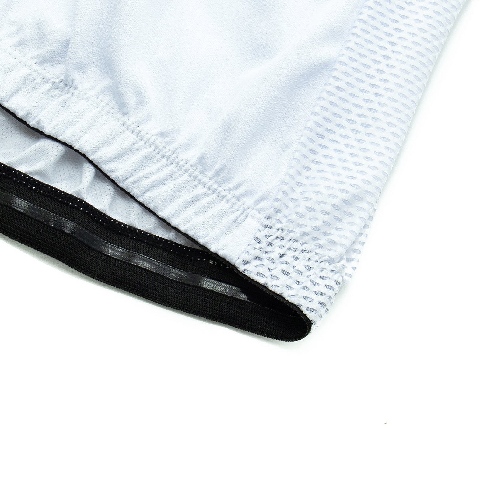 White Wizo cycling jersey