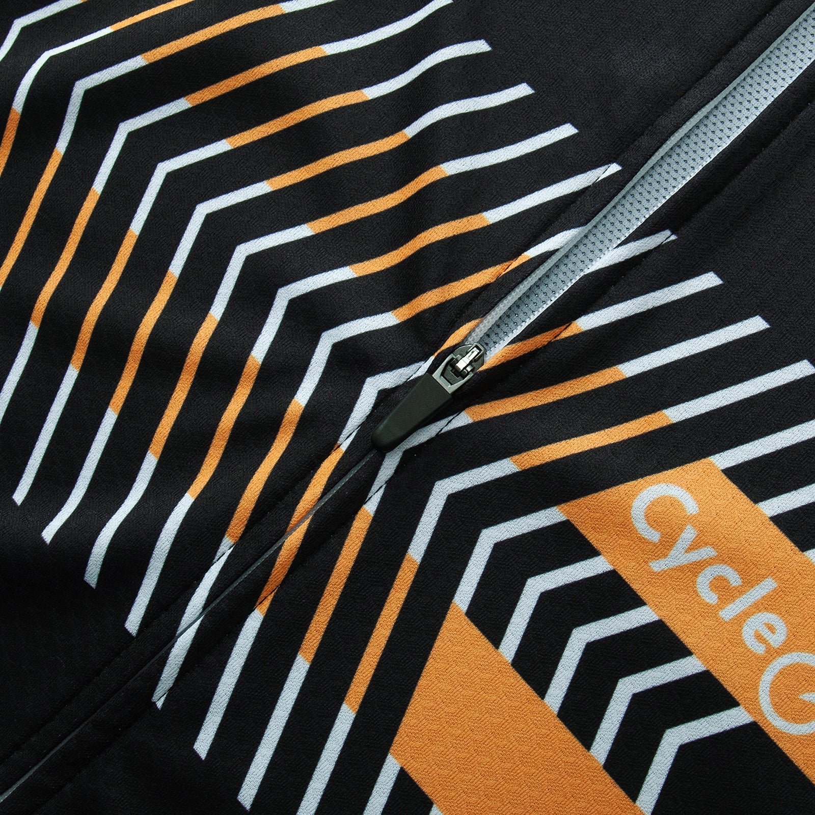 Black Wizo Long Sleeve cycling jersey