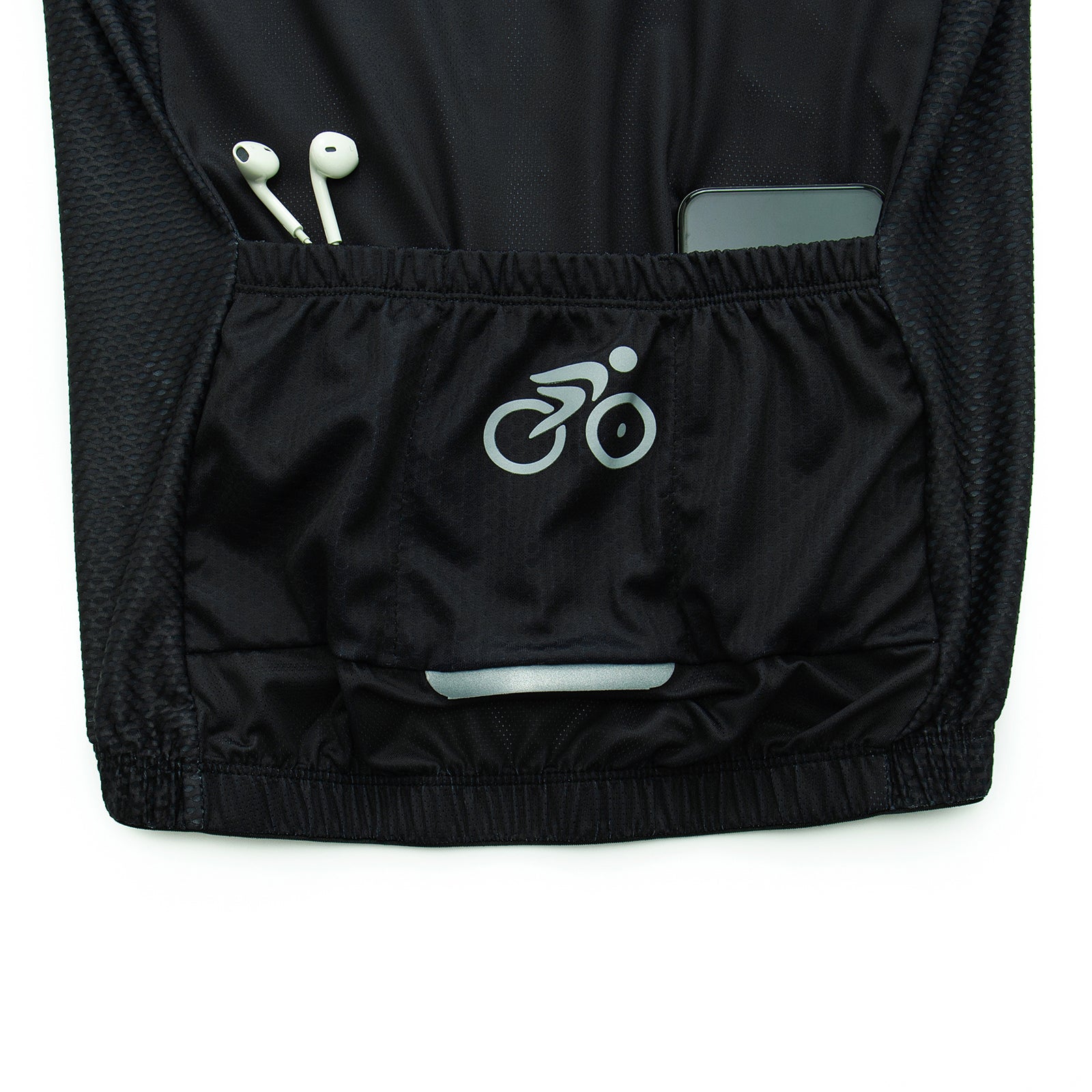 Black Wizo Long Sleeve cycling jersey