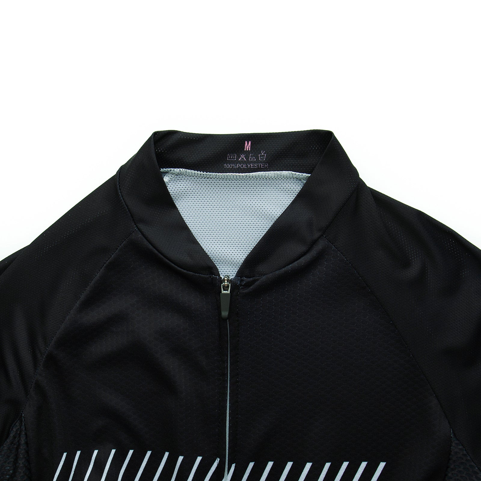 Black Wizo Long Sleeve cycling jersey