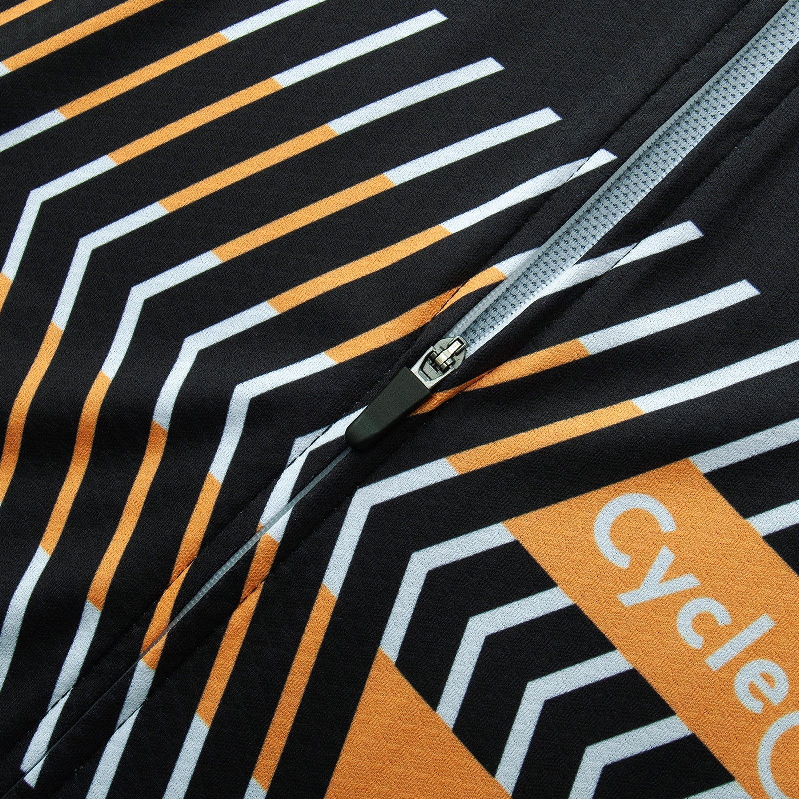 Black Wizo cycling jersey