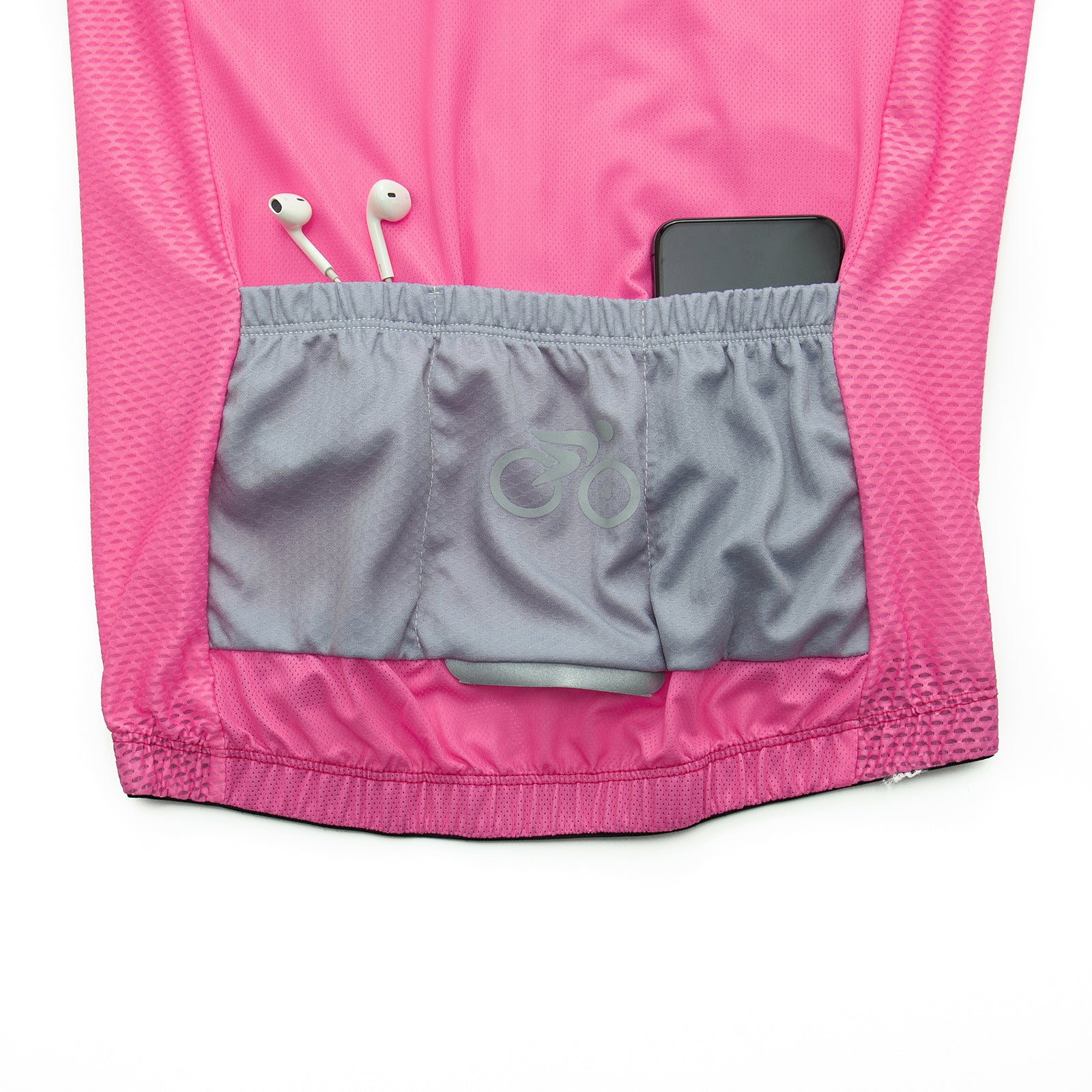 Pink Wizo cycling jersey for women