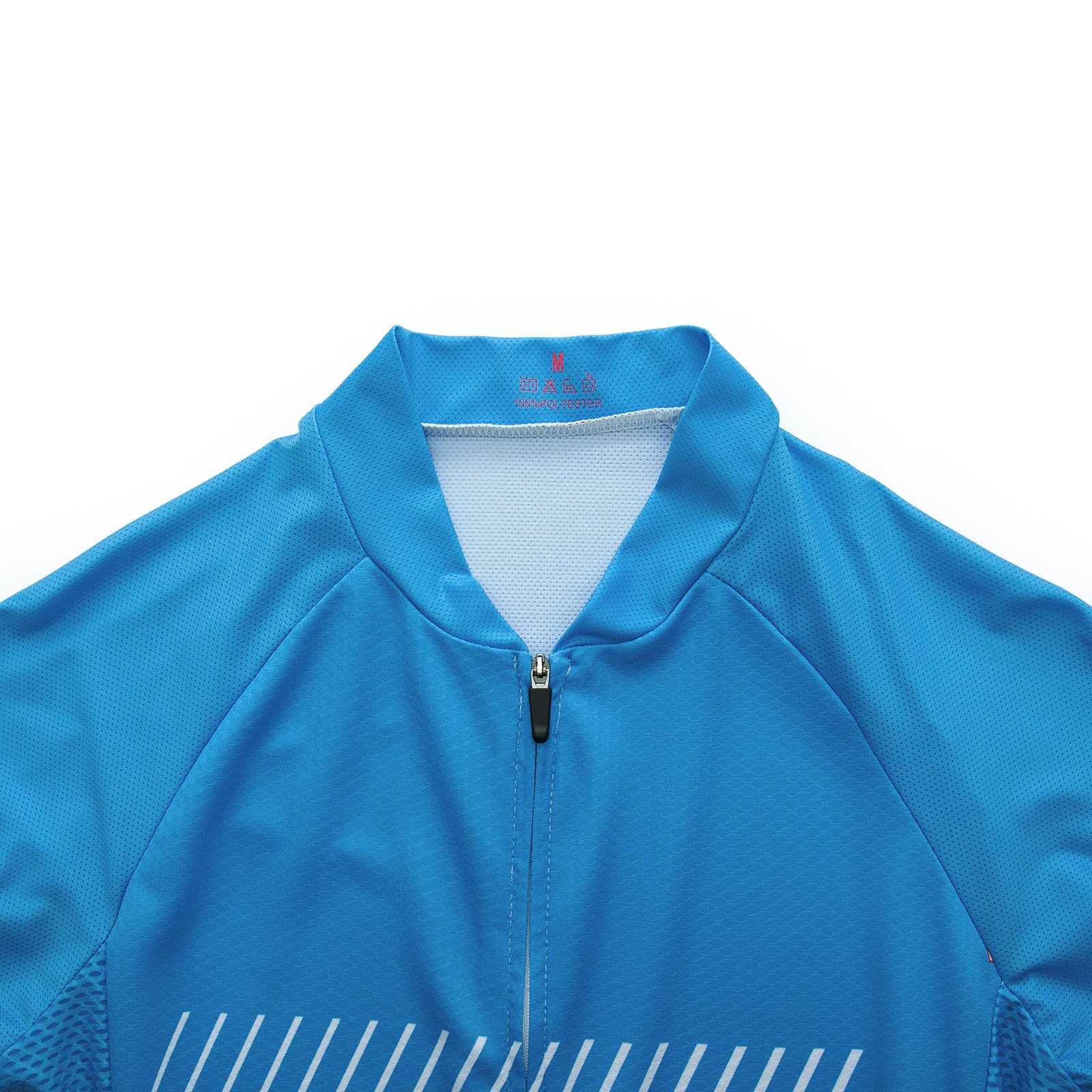 Azure Wizo cycling jersey