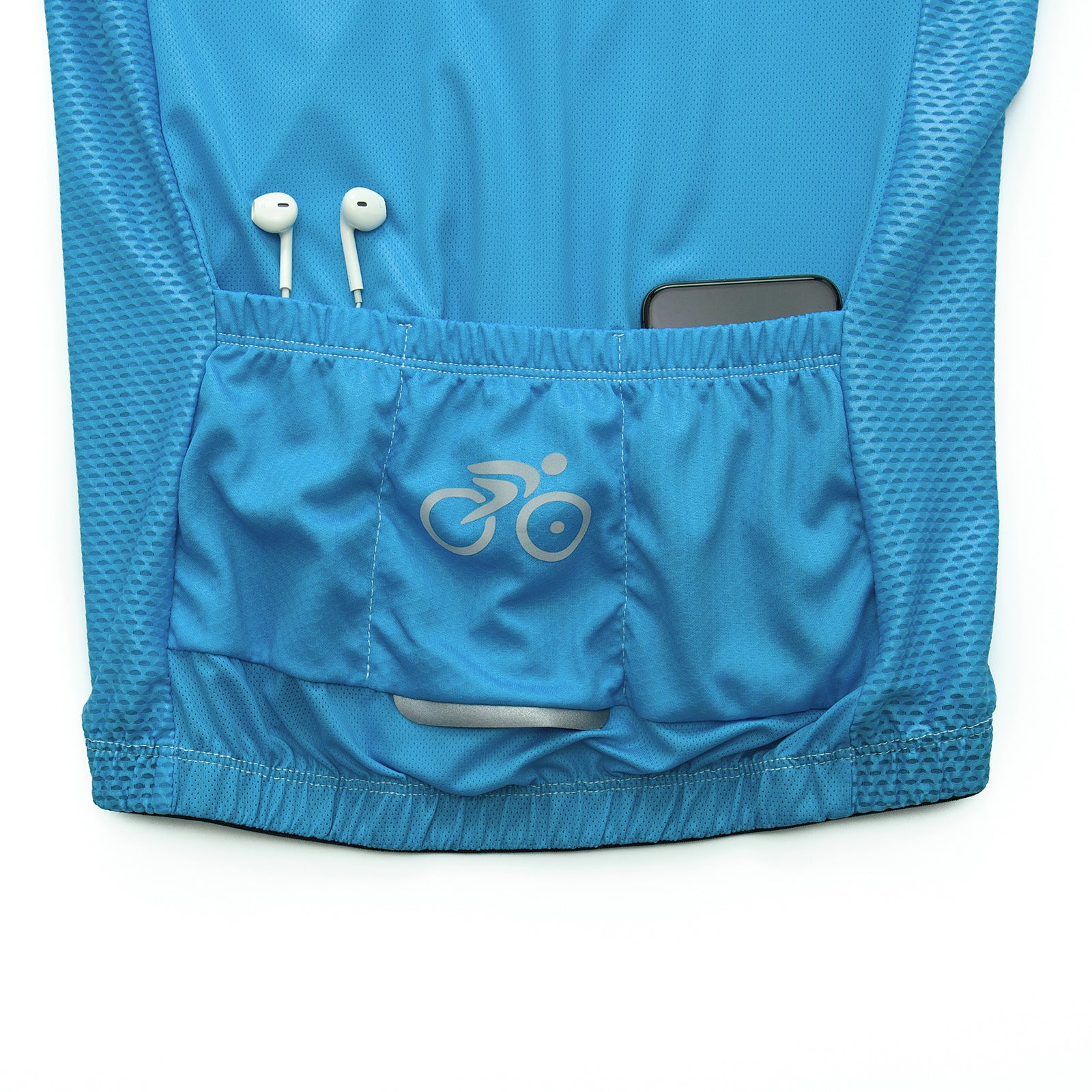 Azure Wizo cycling jersey for women