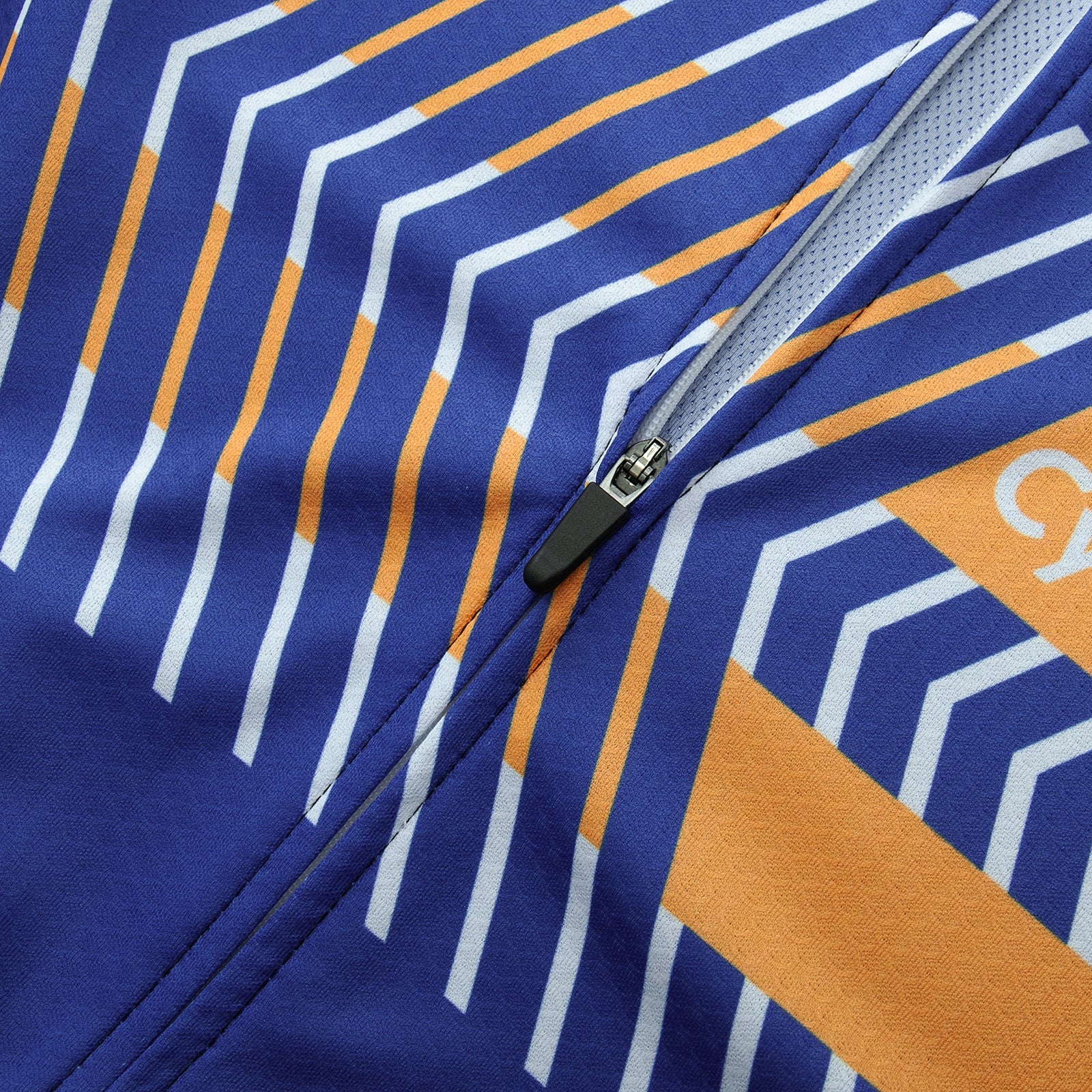 Dark Blue Wizo cycling jersey