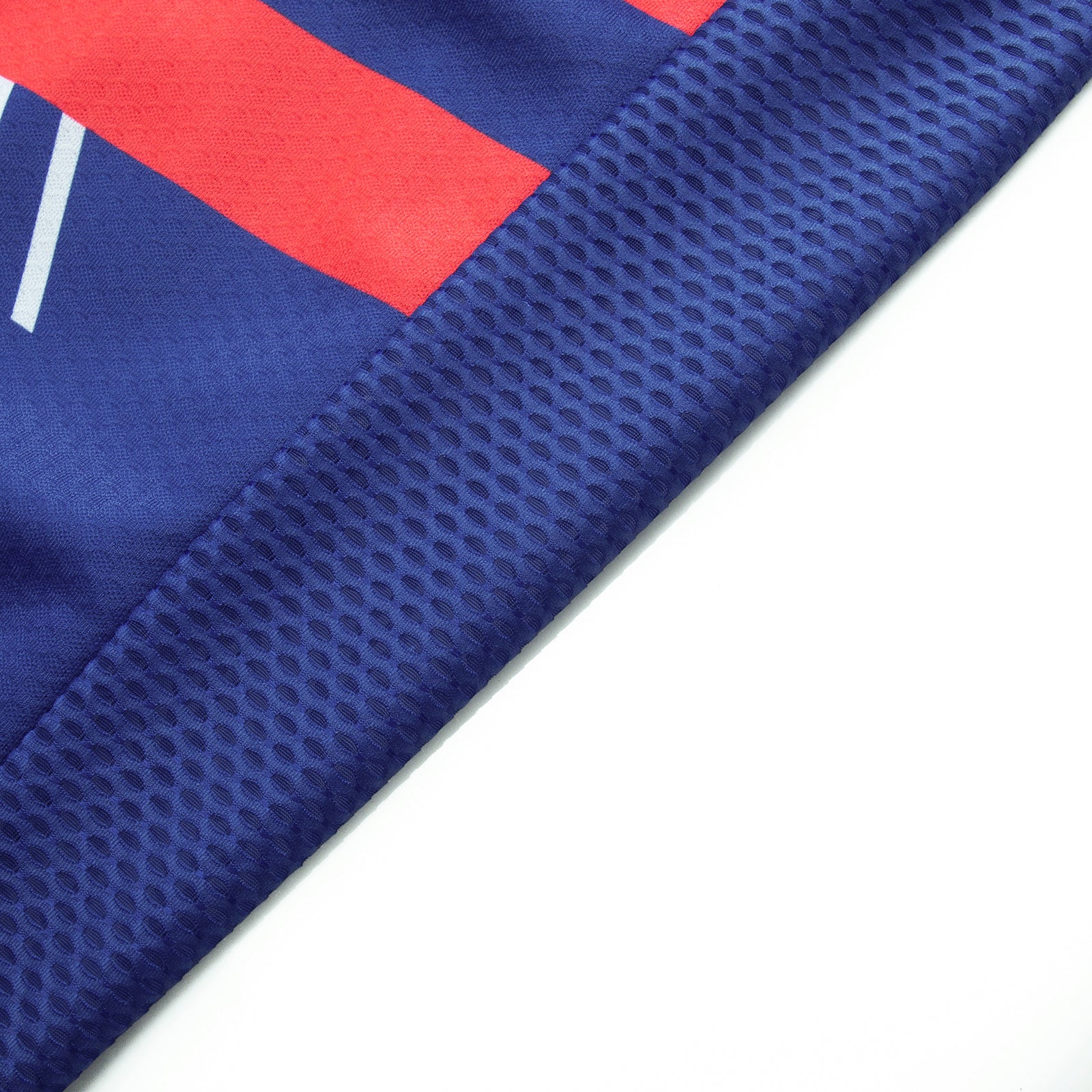 Blue & Red Wizo cycling jersey for women