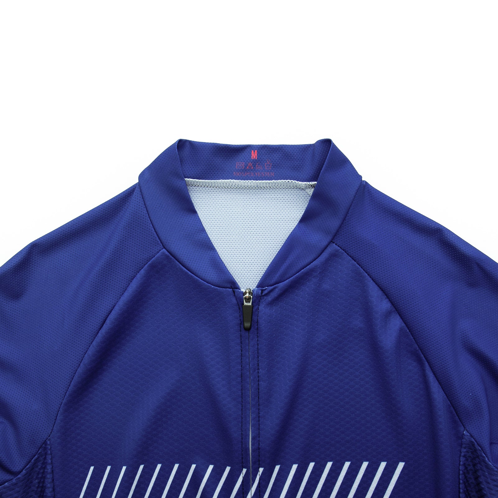 Blue & Red Wizo cycling jersey