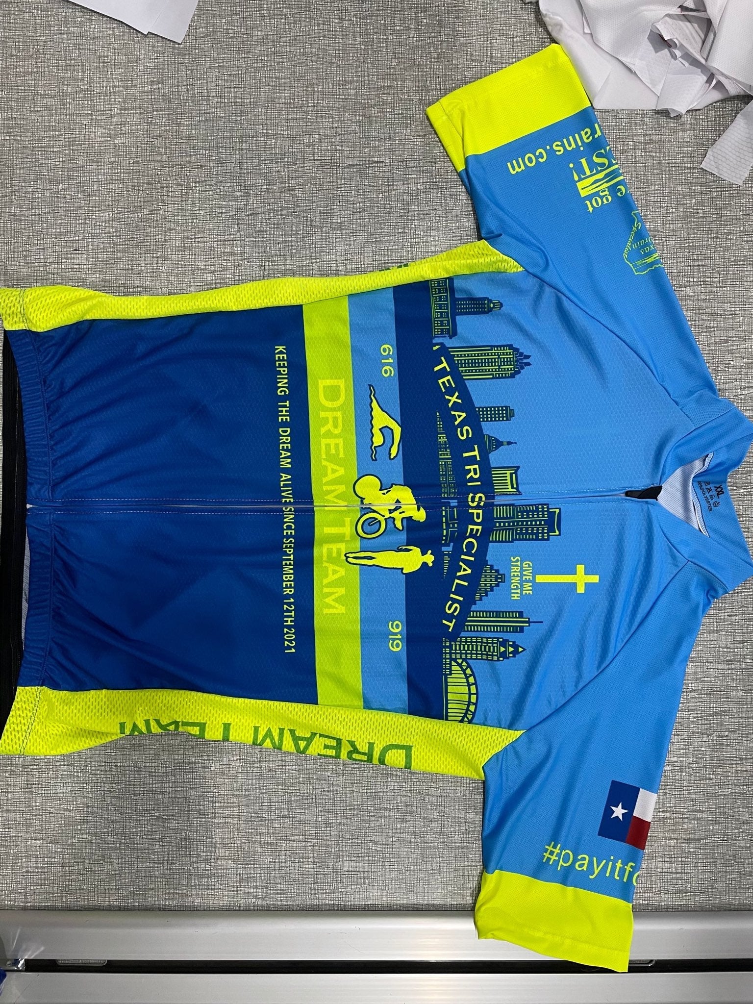 Dream-Team Summer Cycling Long Jersey