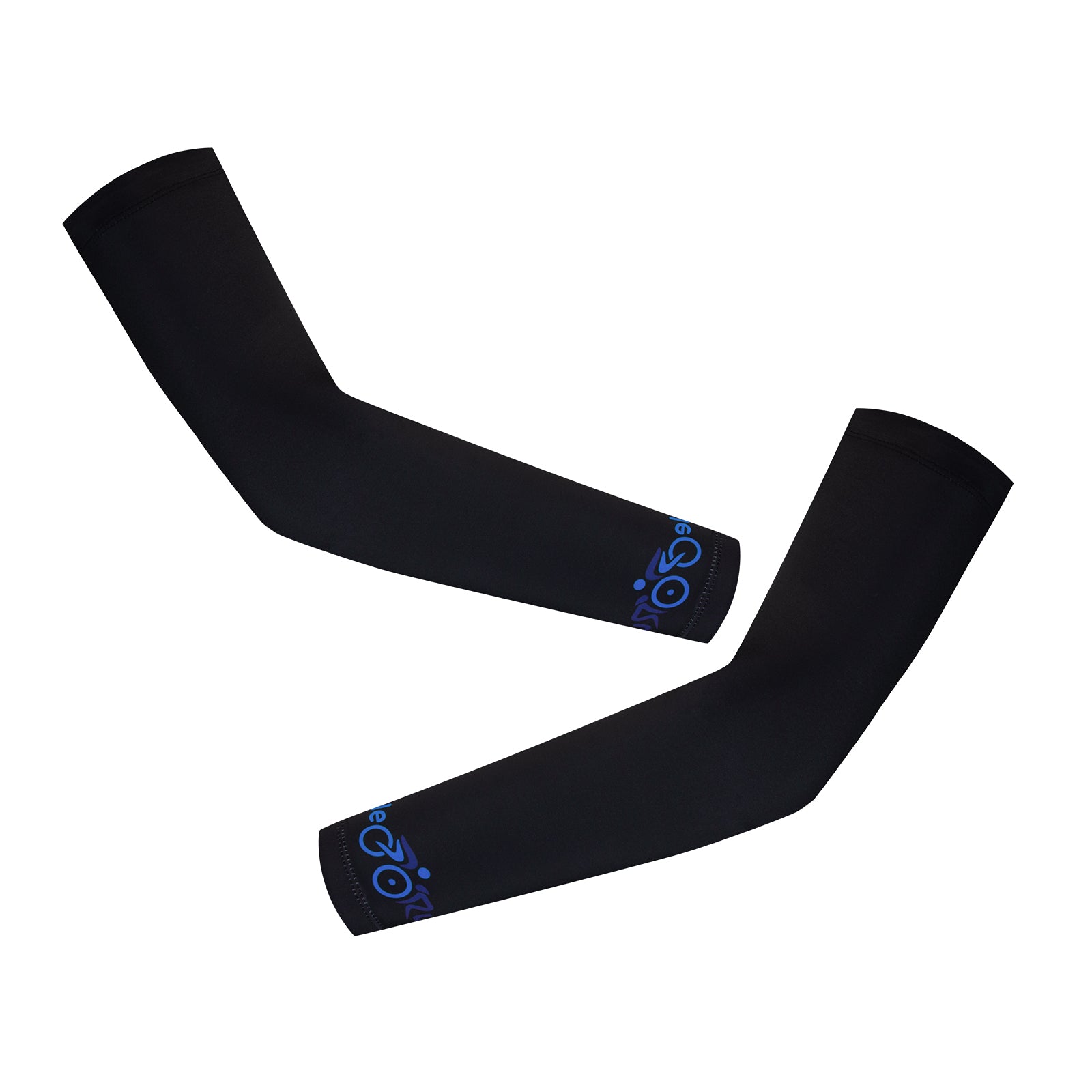 Black Arm Sleeve Ver2  Cycling Sleeves   Protective Arm Warmers UV Protection