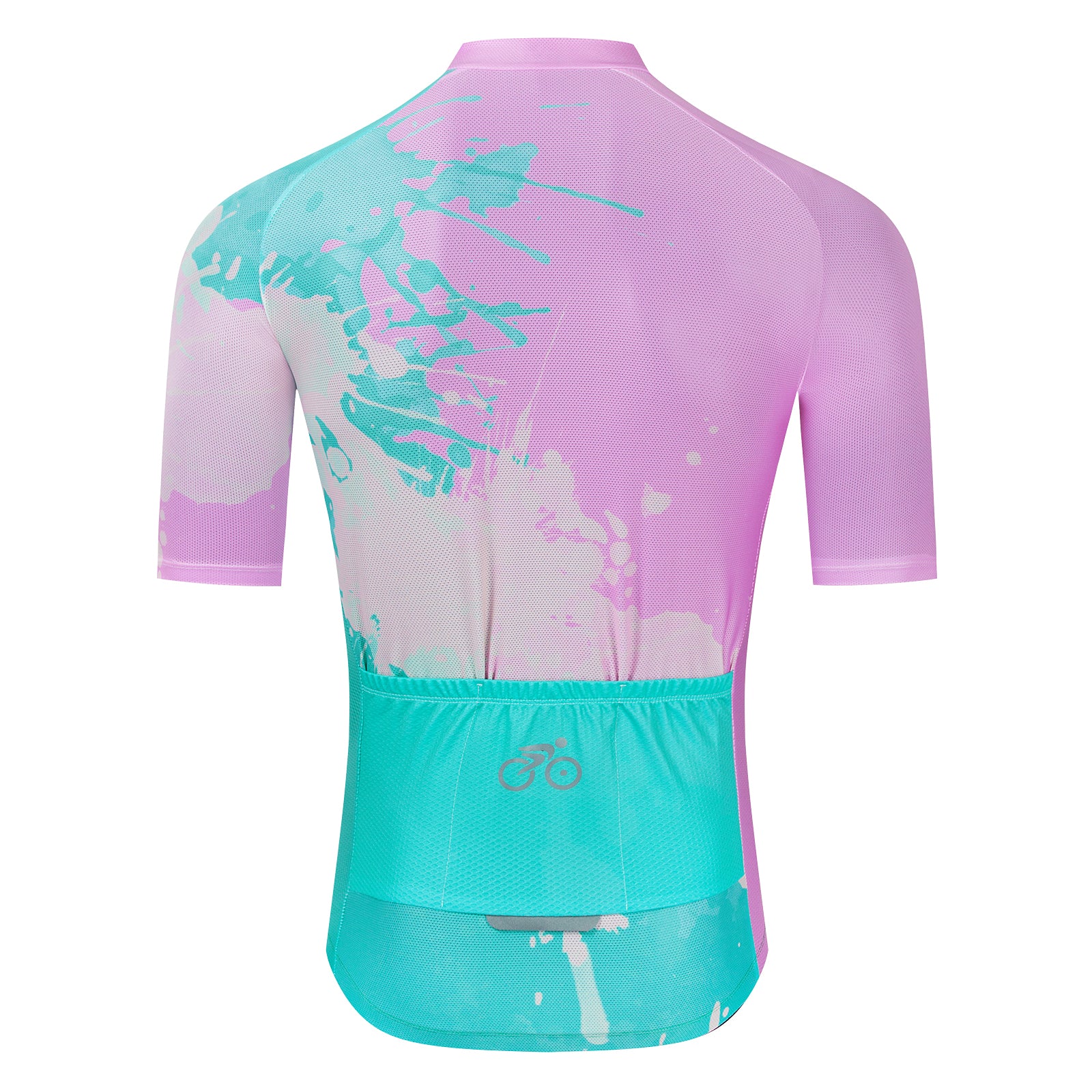 Lilach paint splash cycling jersey