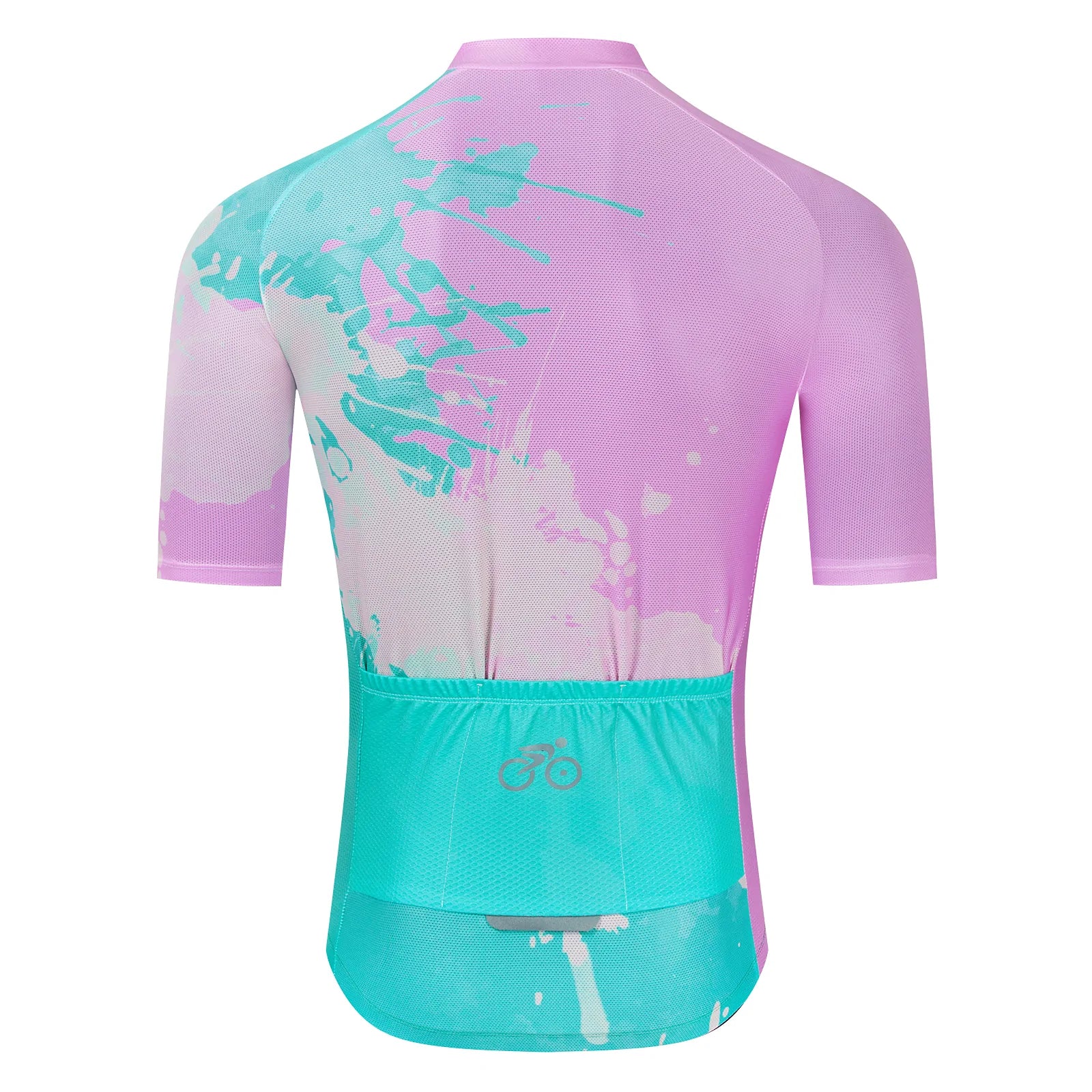 Lilach paint splash cycling jersey for women