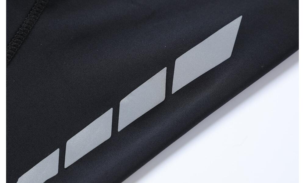 Black Bib with Reflective lines and 3D Gel for safe riding