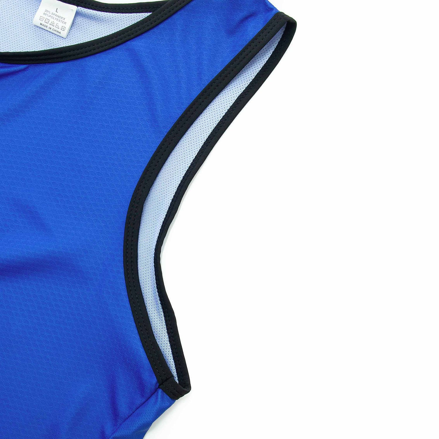 Blue Triathlon Running Singlet