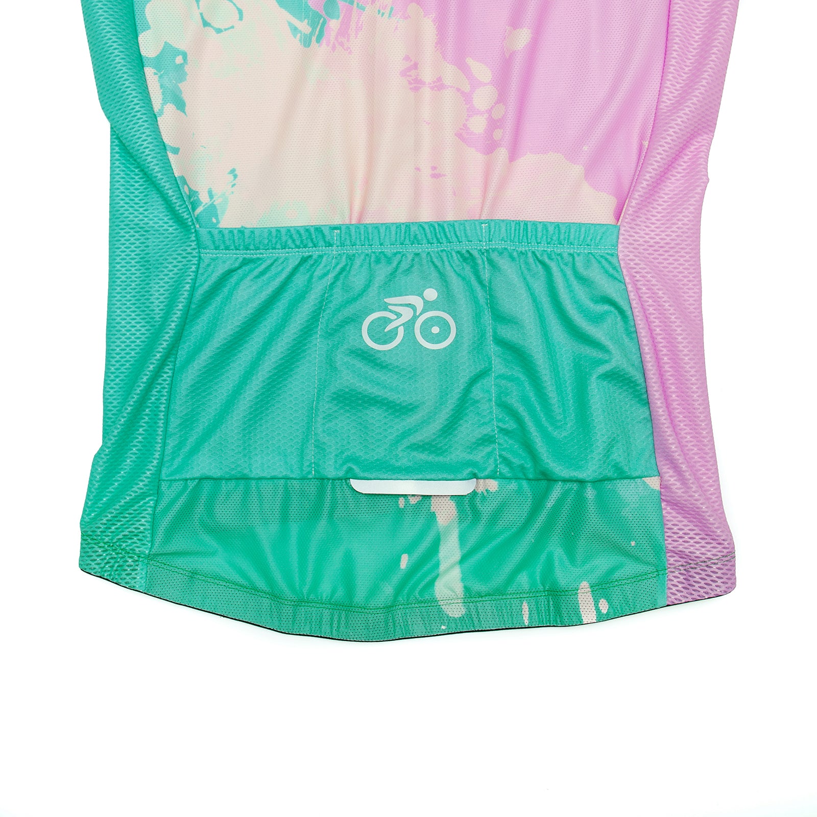 Lilach paint splash cycling jersey