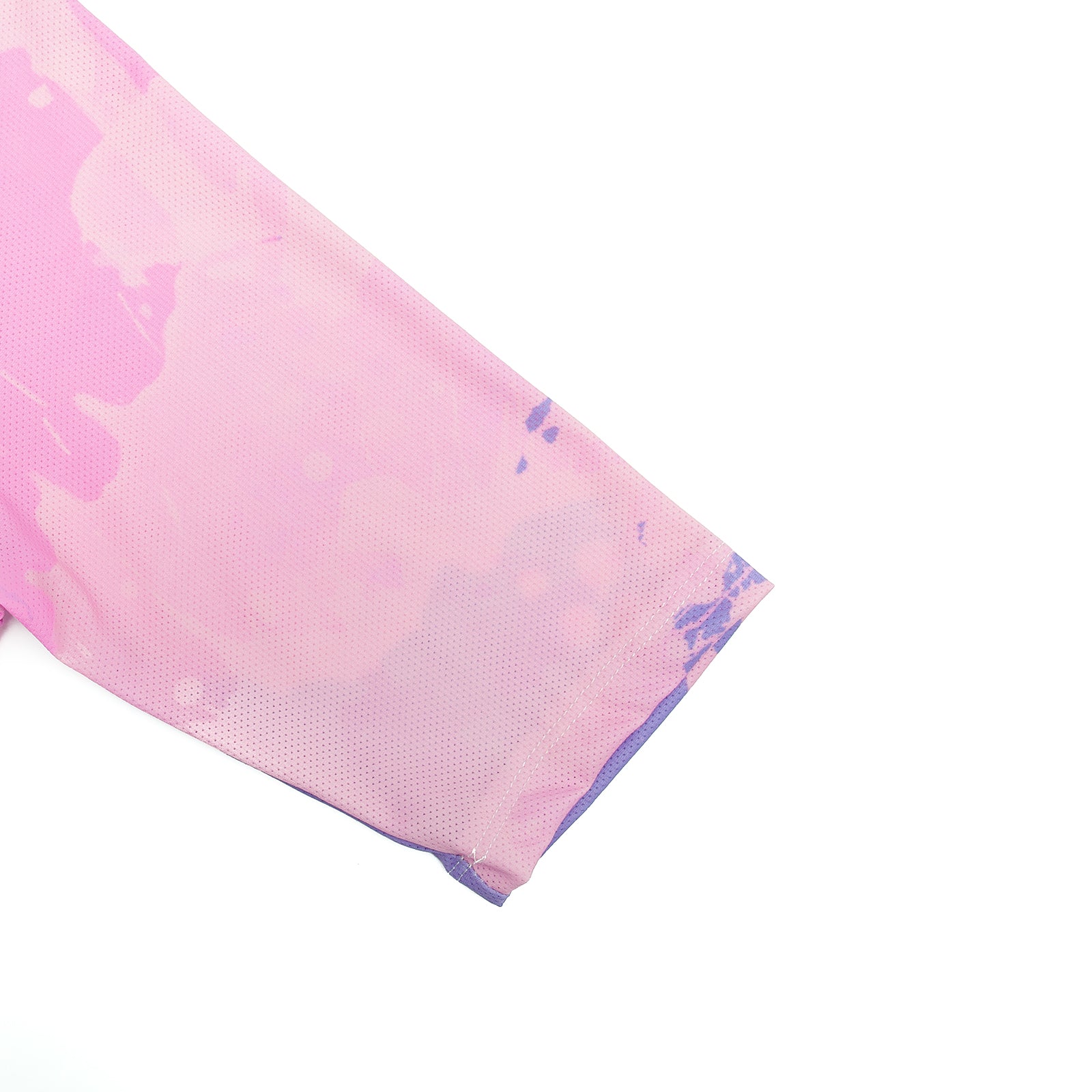 Blue paint splash cycling jersey