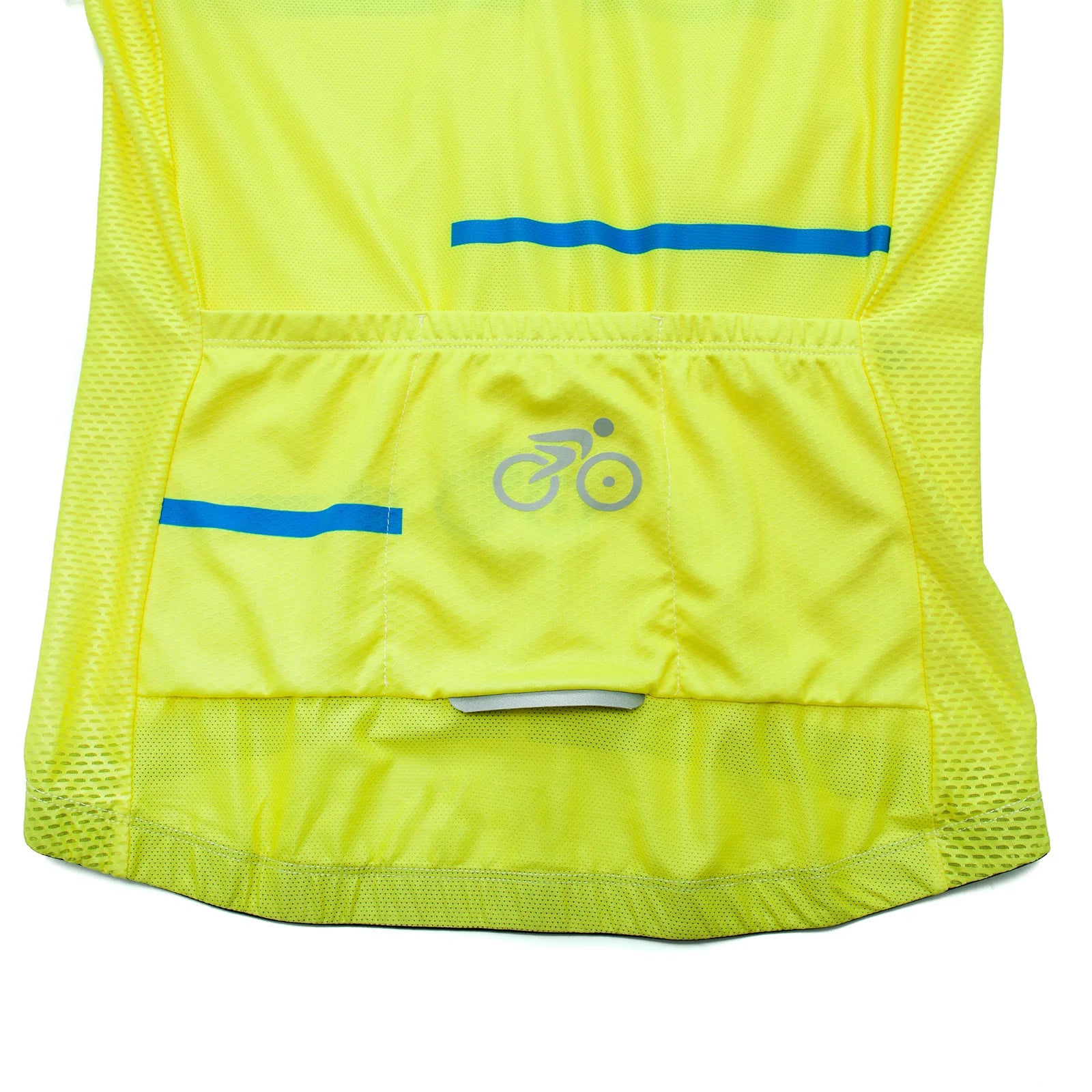 Yellow Long Sleeve Cycling jersey for women