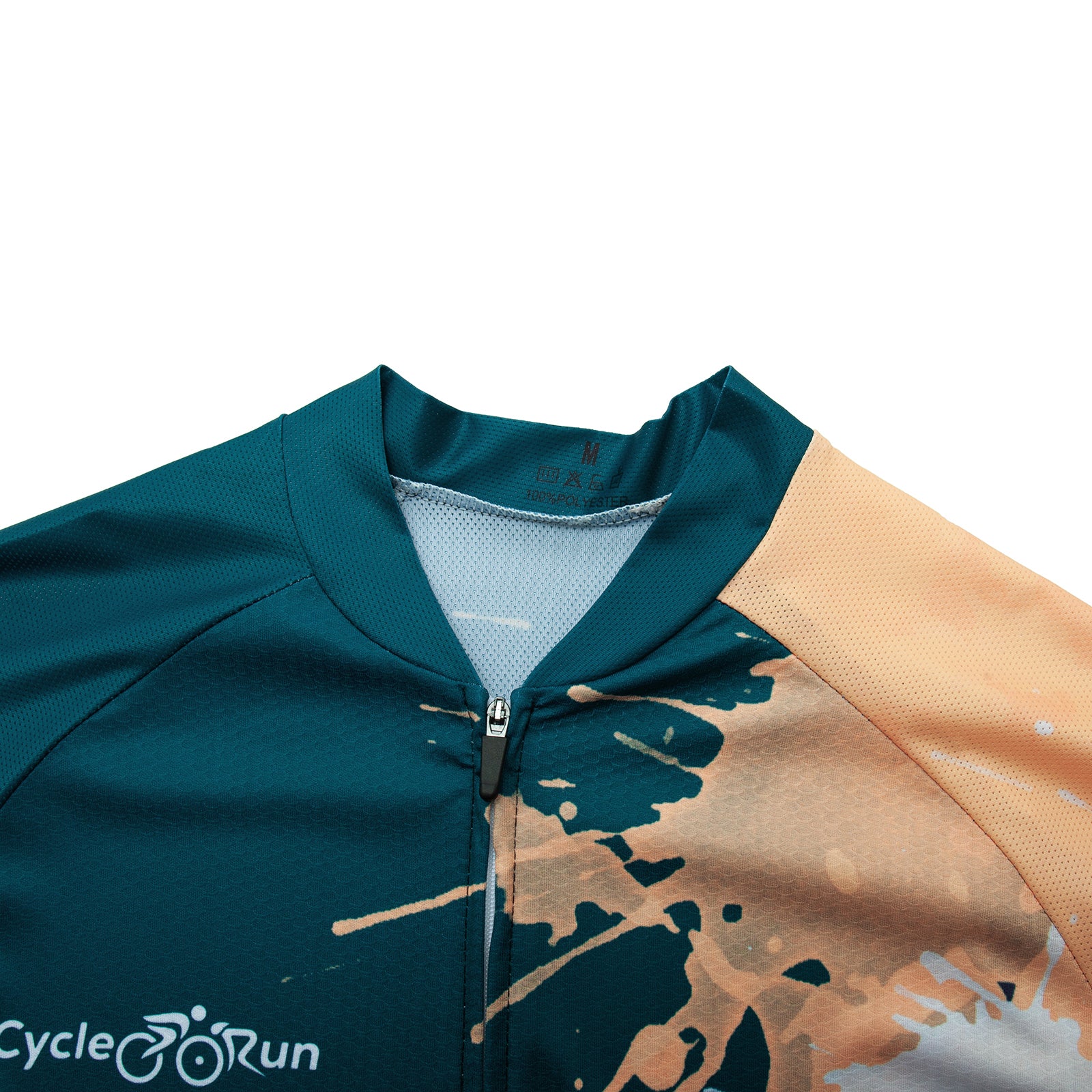 Body color paint splash Long Sleeve cycling jersey