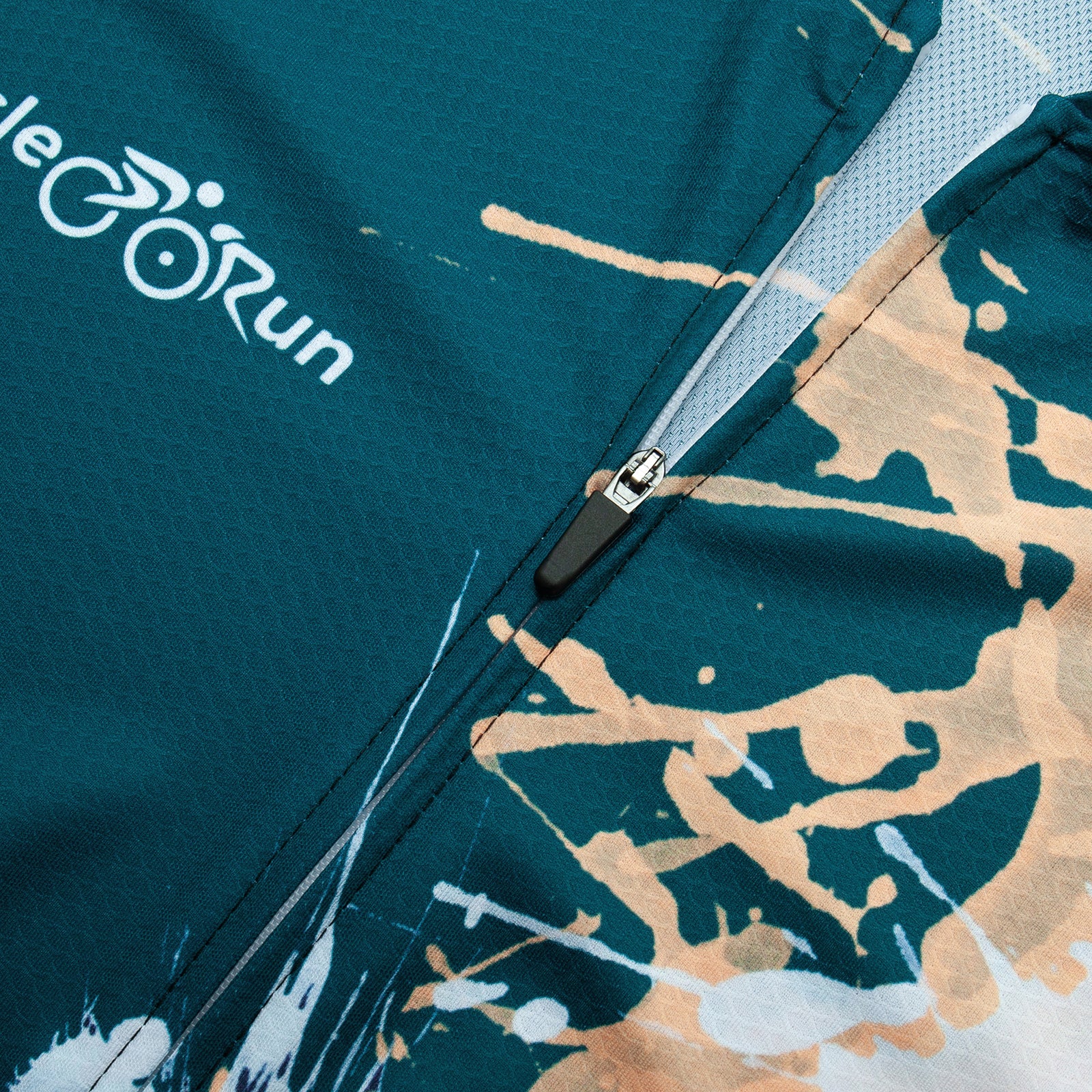 Body color paint splash Long Sleeve cycling jersey