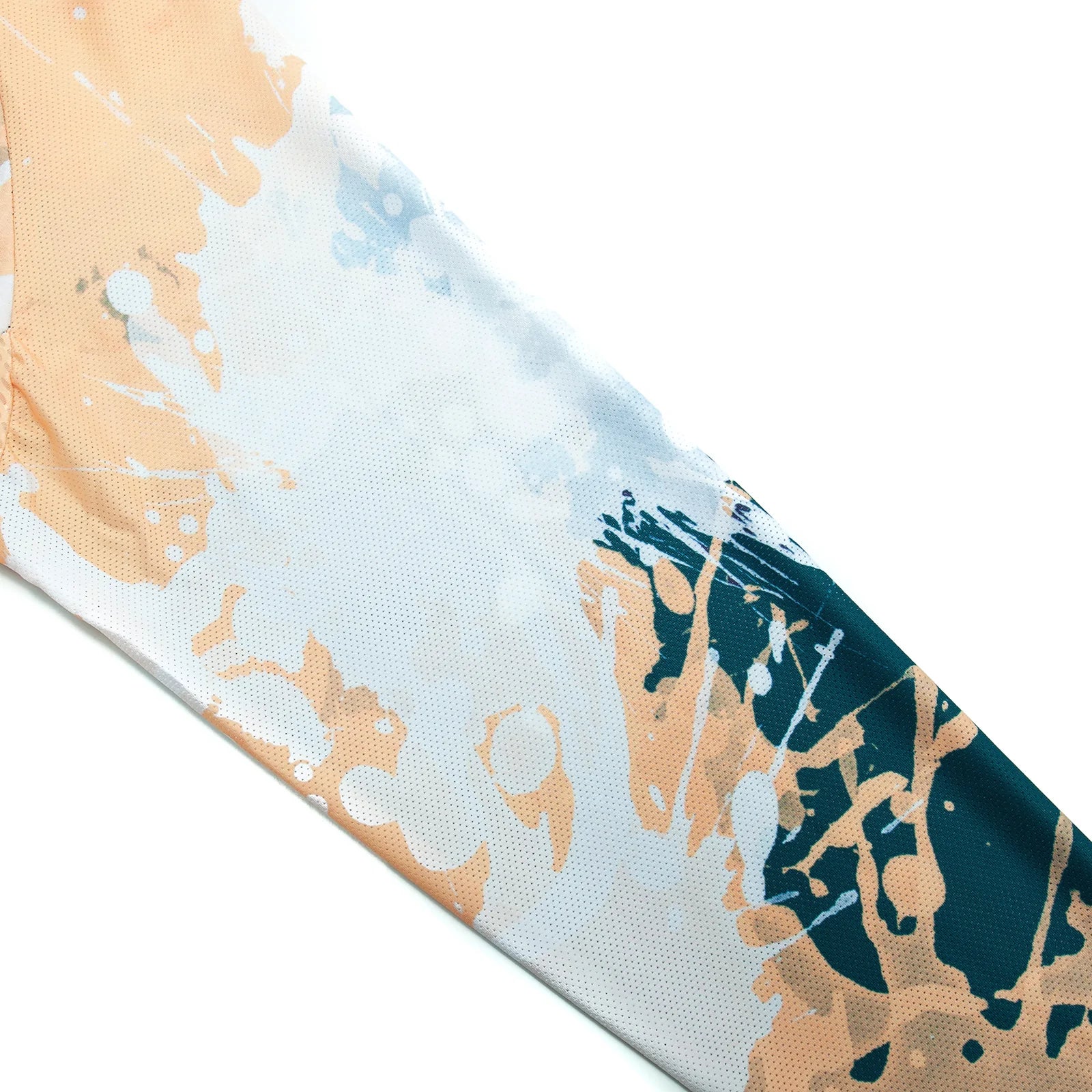 Body color paint splash Long Sleeve cycling jersey for women