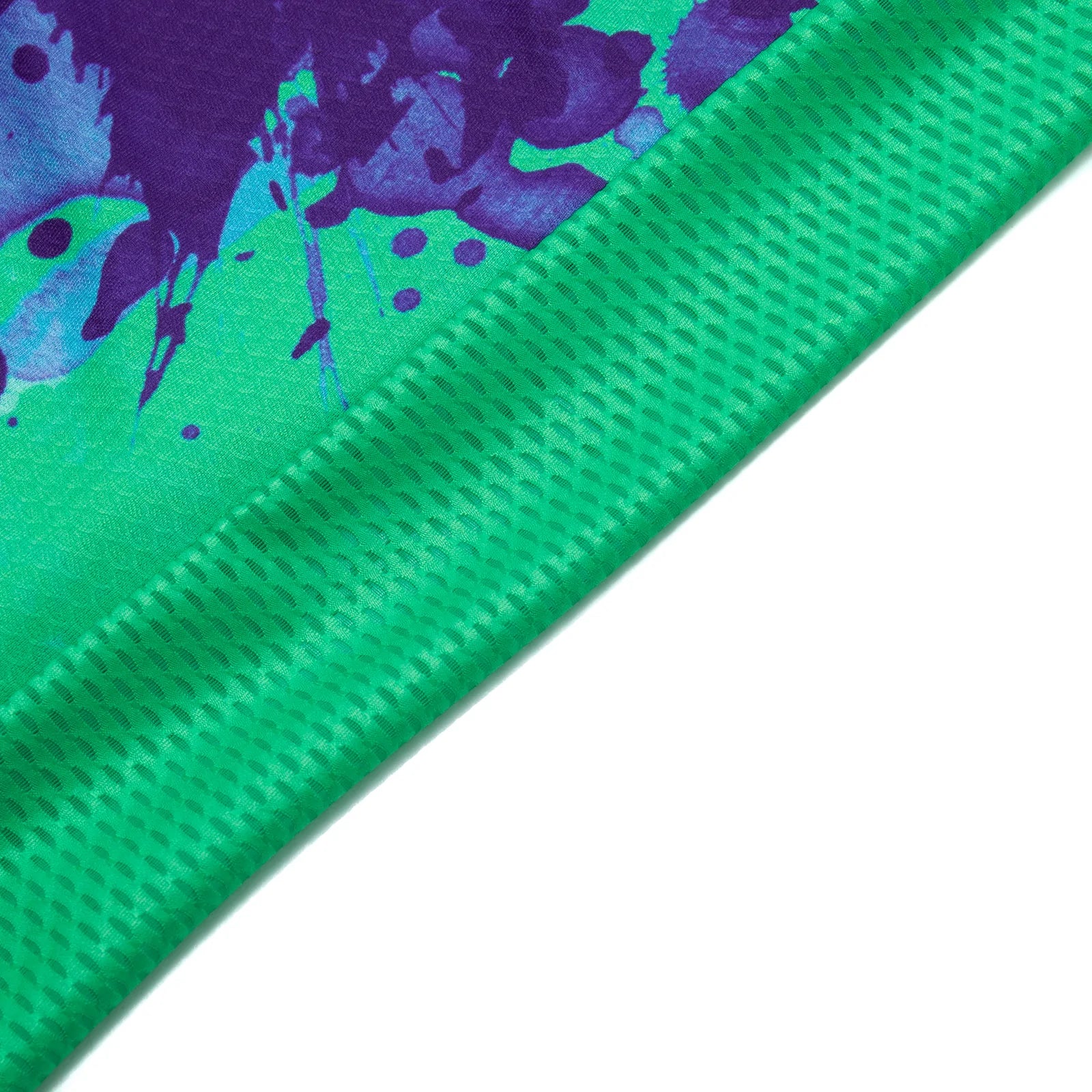 Green blue paint splash Long Sleeve cycling jersey for women