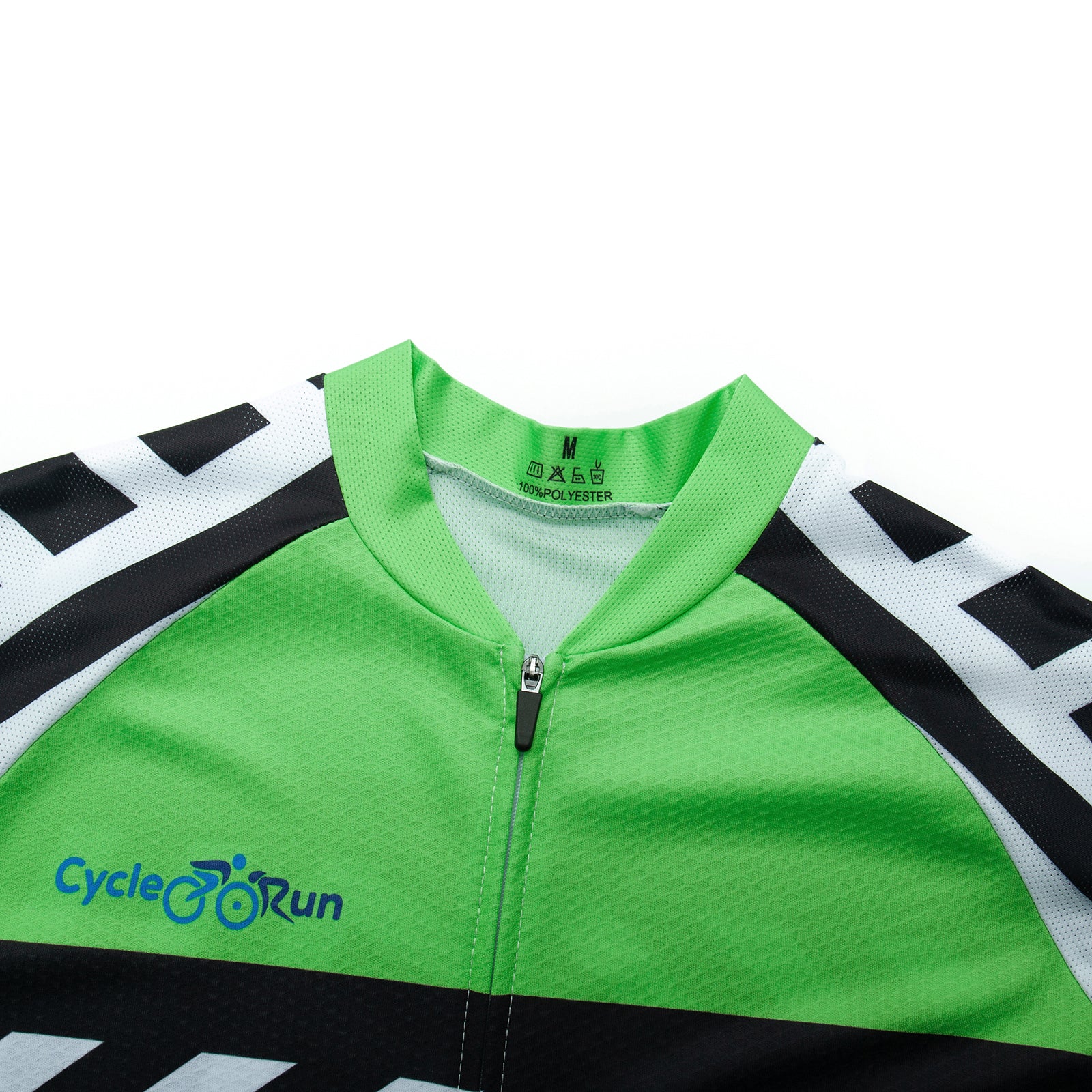 Yellow mash Long Sleeve Cycling jersey