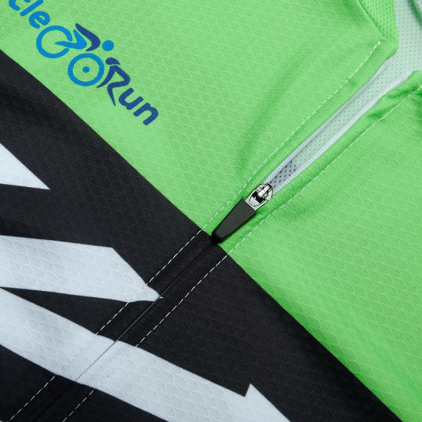 Yellow mash Long Sleeve Cycling jersey