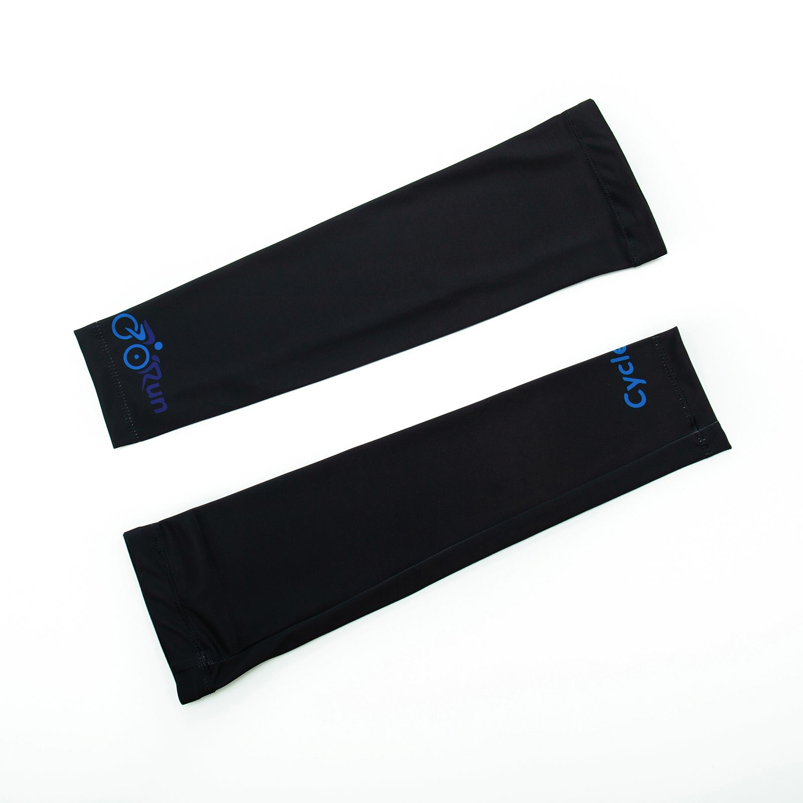 Black Arm Sleeve Ver2  Cycling Sleeves   Protective Arm Warmers UV Protection
