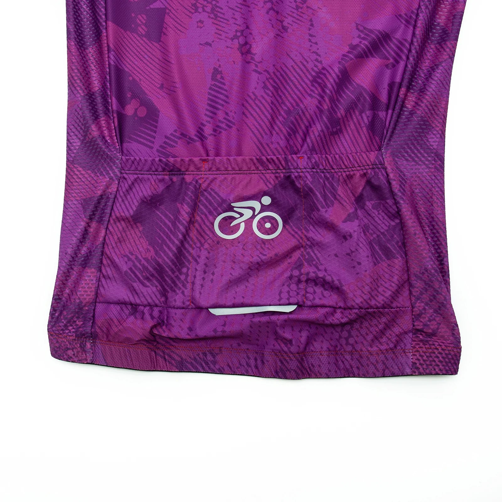 Long Sleeve Cycling Jersey Blue Design for women