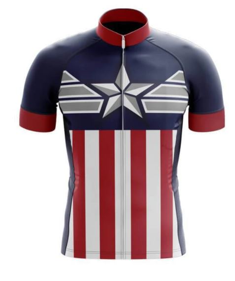 America Star Team Jersey - Cycle-Run