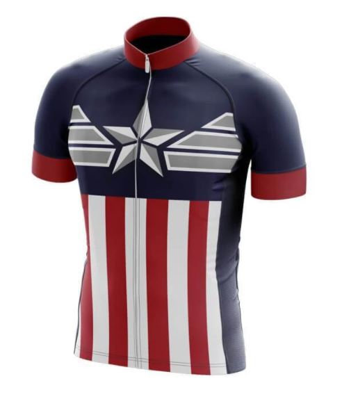 America Star Team Jersey - Cycle-Run