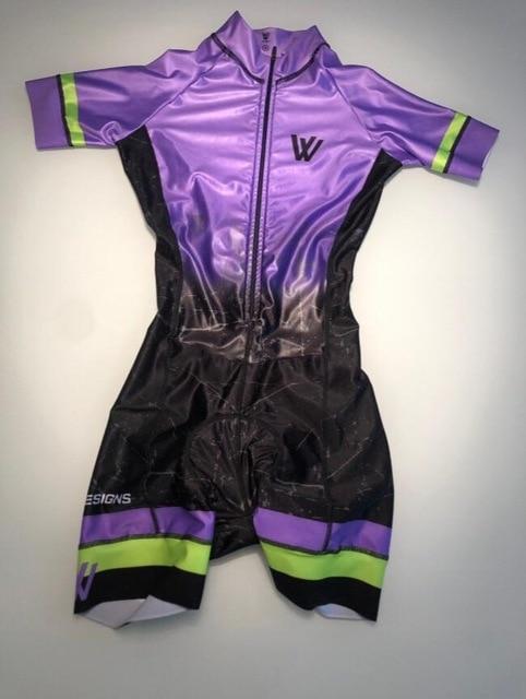 Women triathlon suit  sets Pink - Cycle-Run