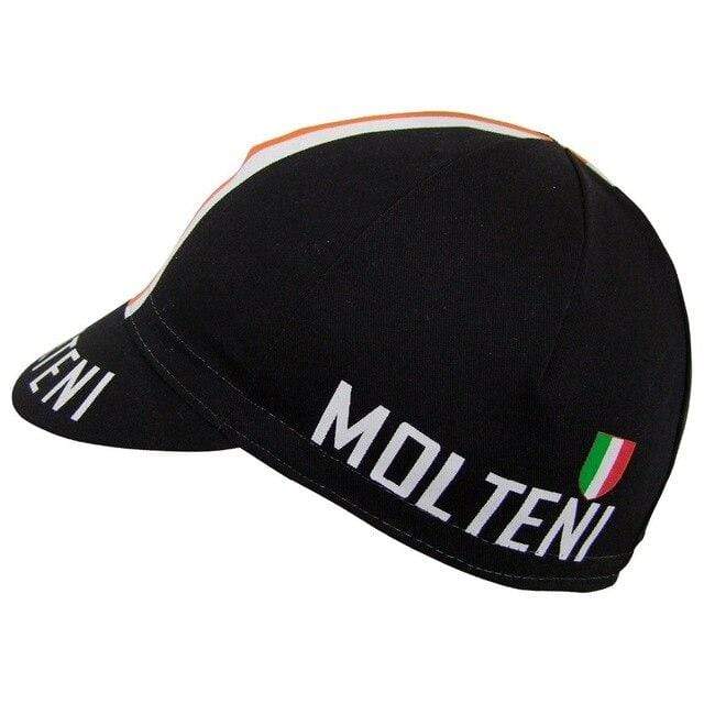 MOLTENI cycling caps Breathable bike wear hat pro team black bicycle caps - Cycle-Run