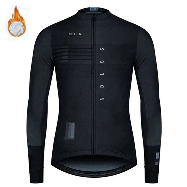 Winter Jacket Thermal Fleece Men Cycling Jersey