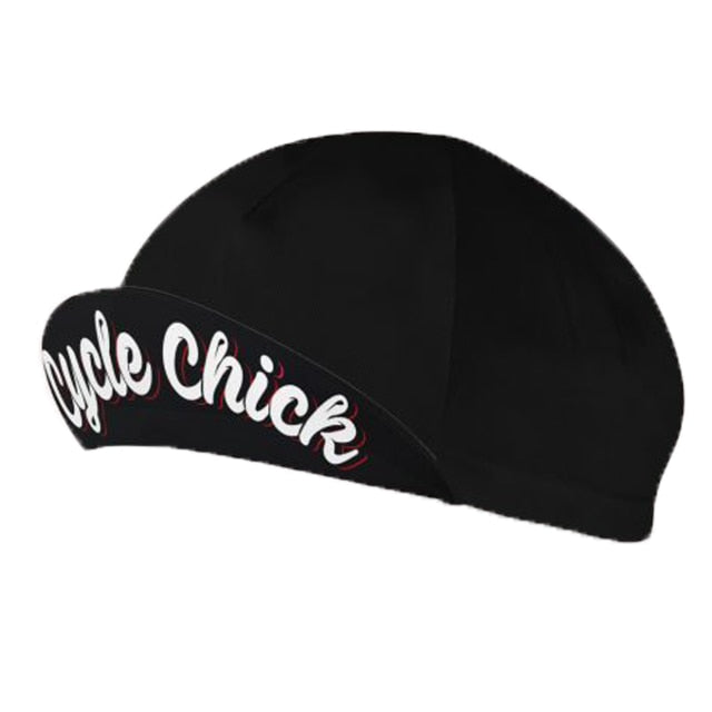 Classic Retro Polyester Black Series Cycling Caps