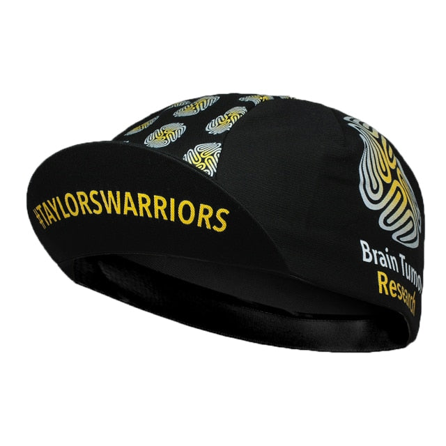 Classic Retro Polyester Black Series Cycling Caps